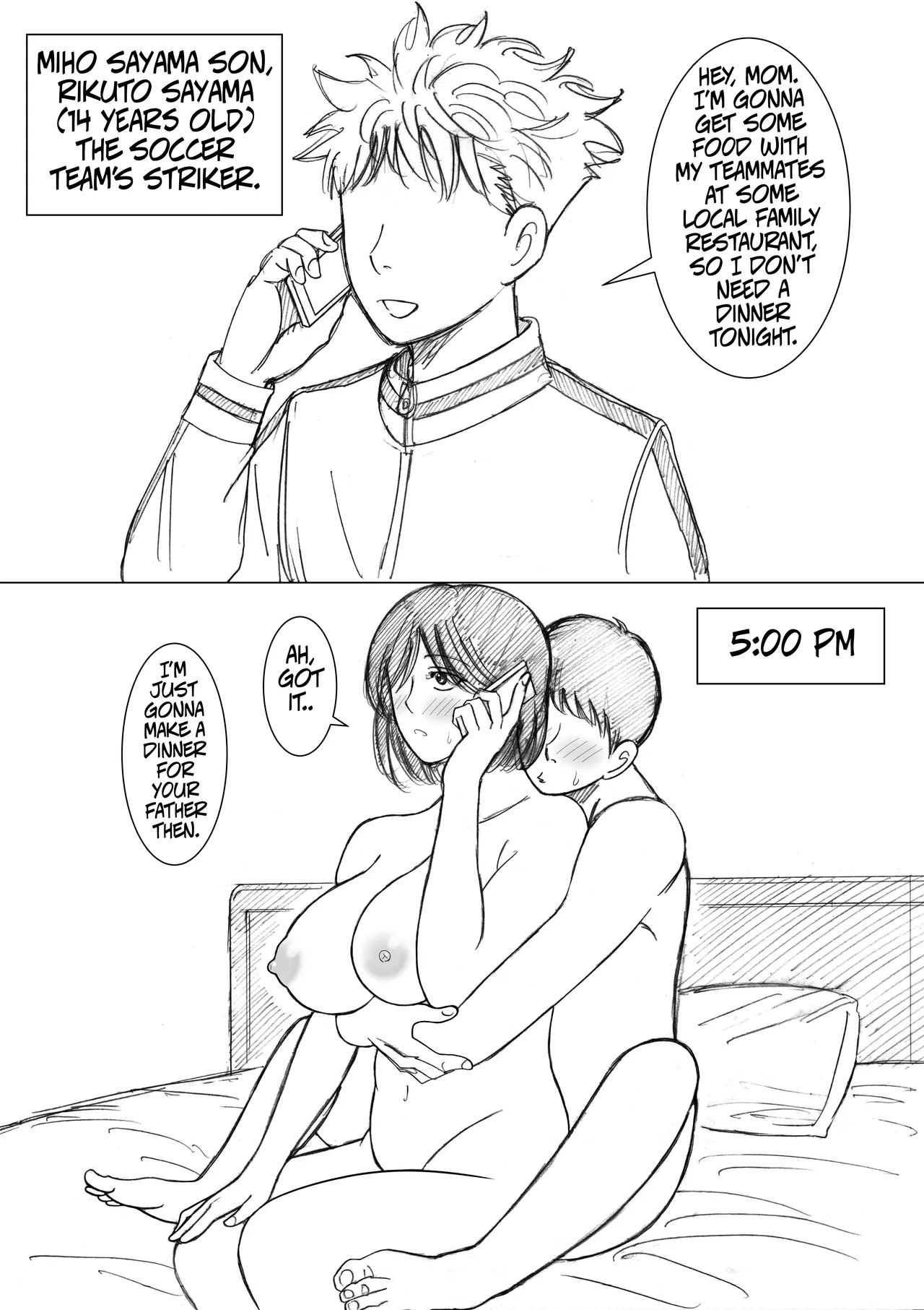 Tomodachi no okāsan eme no sekkusu - Pagina 8