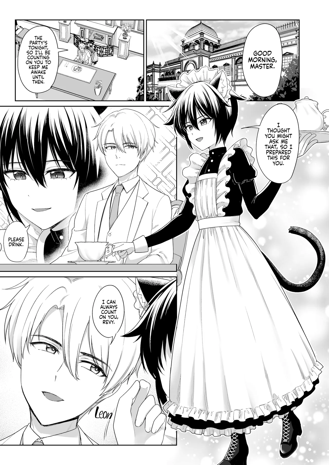 Nekomimi Shounen Maid no Ai suru Himegoto | Secretly Loving the Cat-Eared Maid - Página 3