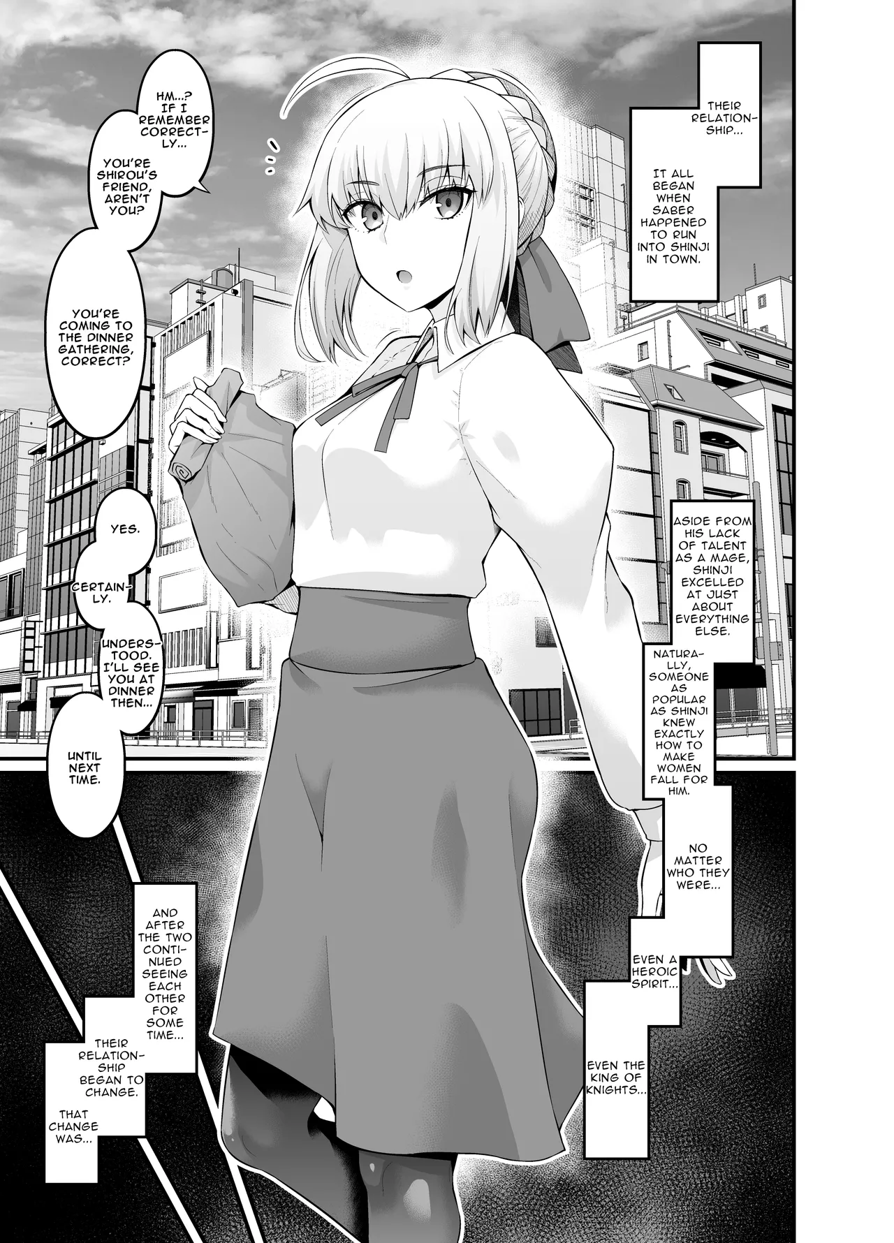 Saoyaku Shinji ga Saber-tachi to Yarimakuru Hon - Página 3
