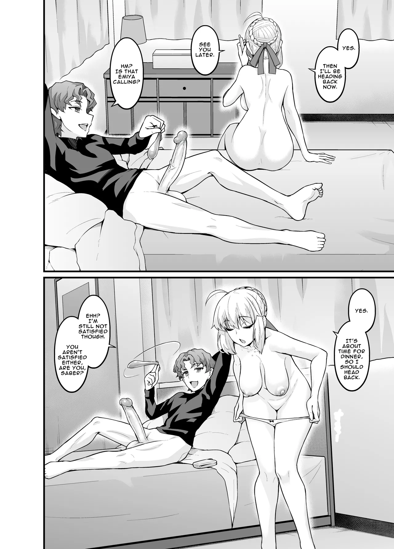 Saoyaku Shinji ga Saber-tachi to Yarimakuru Hon - Página 4