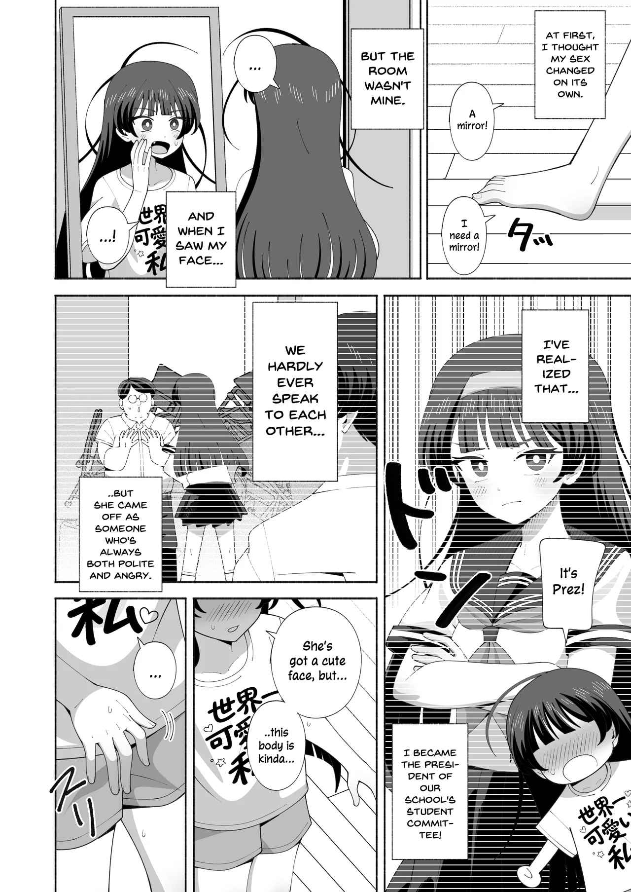 Ore no Karada ni Natta Iinchou ga Koufun Shisugi! | Our School's Prez is Too Horny After Turning Into Me! - Página 3
