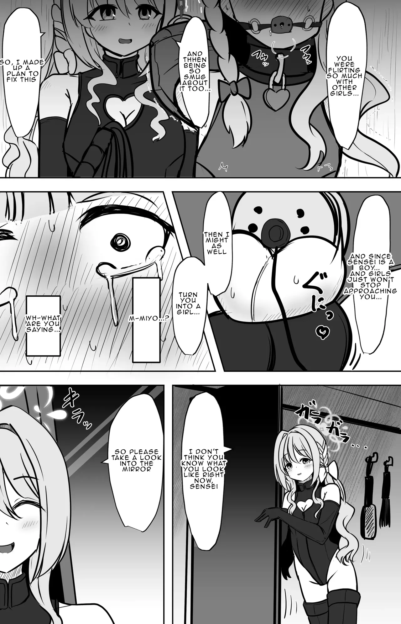 Miyo ga Sensei o Onnanoko ni Shichau made | Until Miyo Turns her Sensei into a Girl - Pagina 8