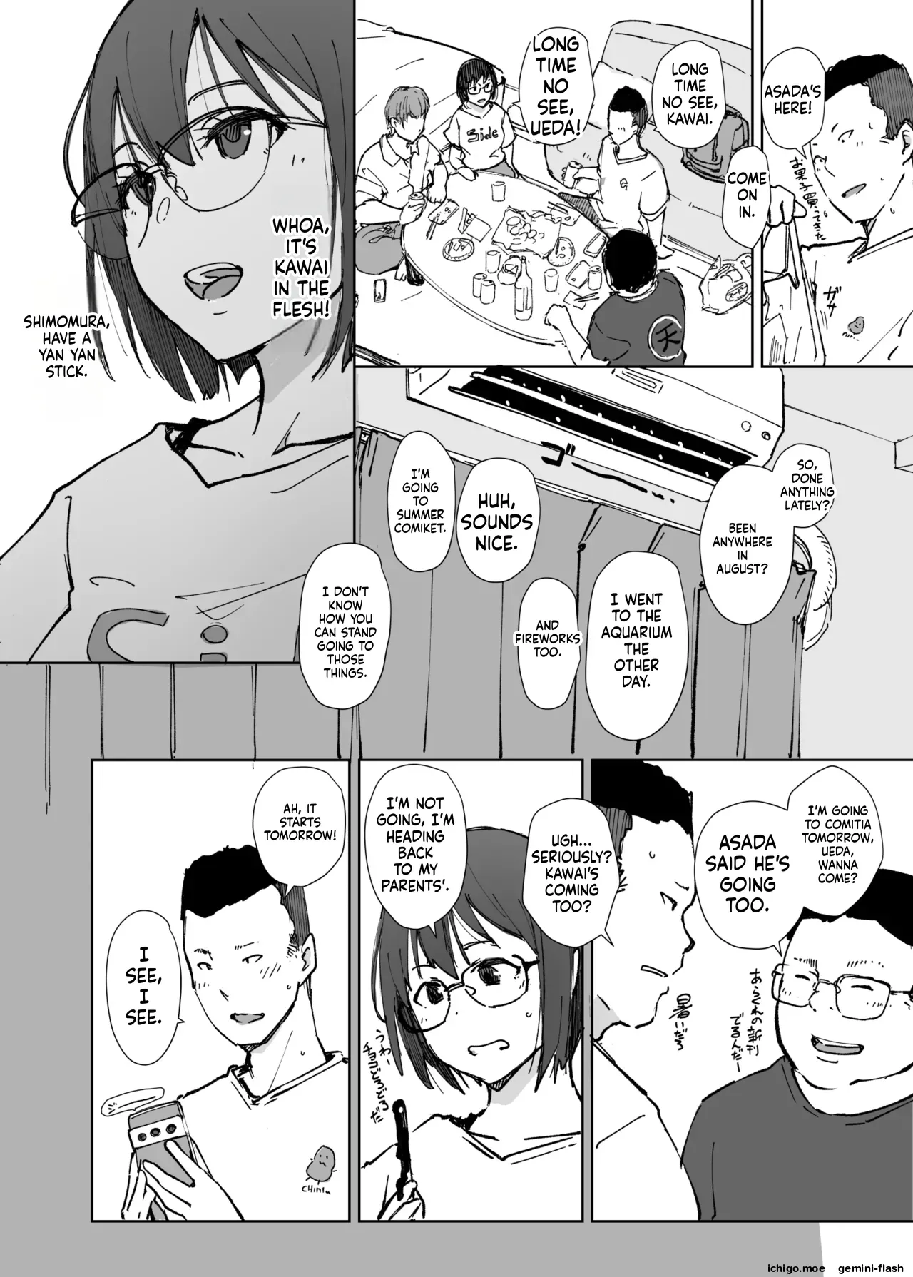 College Glasses Girl Noriko-chan Vol. 2 - MTL - Страница 7