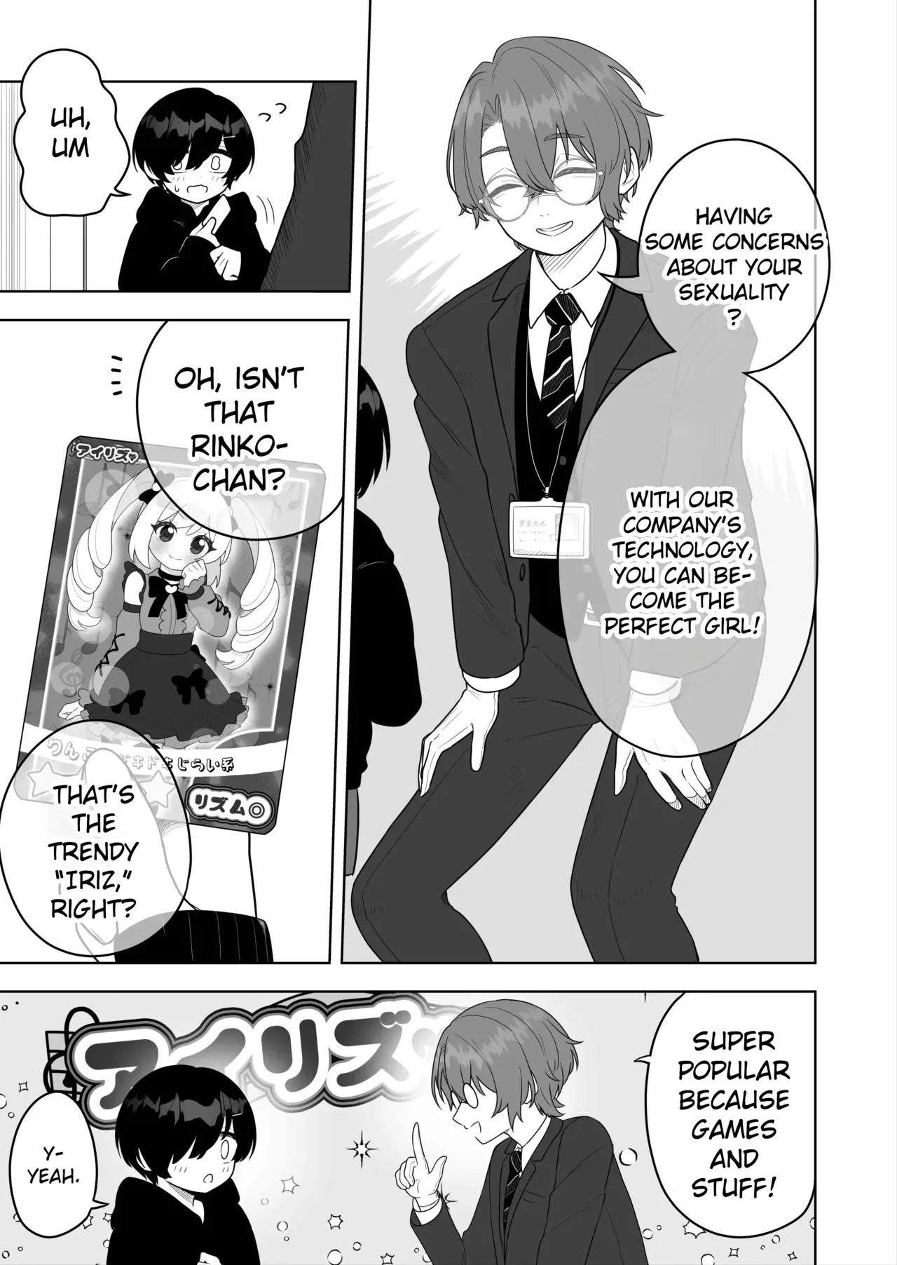 Jojimuke Game ni Akogareteita Otokonoko o Rippa na Onnanoko ni Shite Ageru Hanashi | A Story About Turning a Boy Who Longed to Play Games Meant for Girls Into a Proper Girl - Seite 3