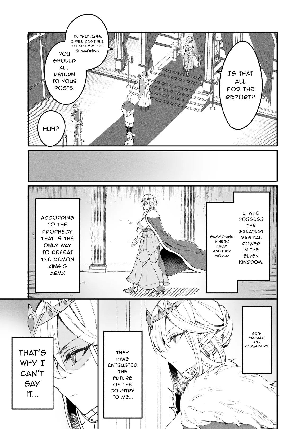 Elf no Joou to Mithril no Chinko - The elf Queen and the Mithril phallus - Pagina 4