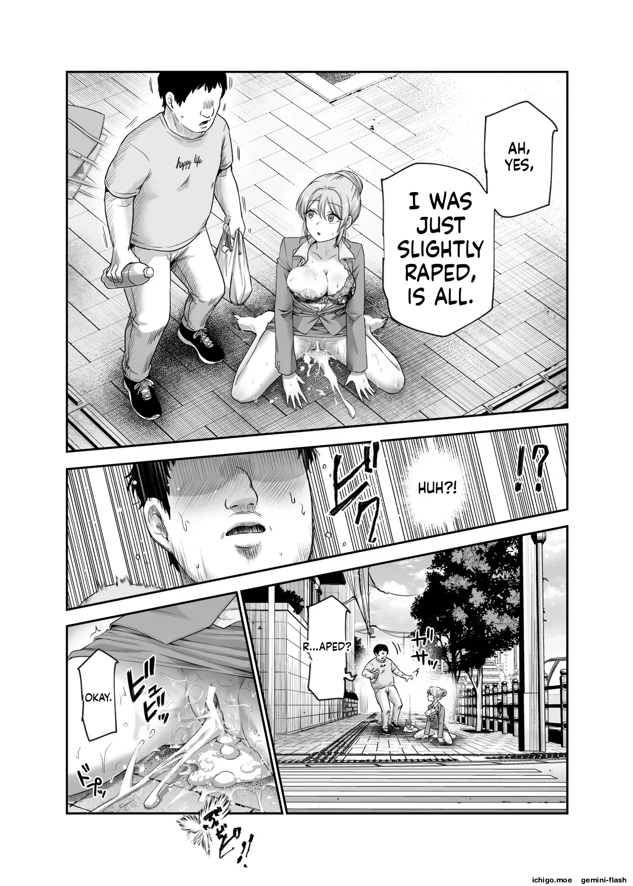 EX: A town where non-consensual sex is recognized as a man's right. In all cases, the man's sexual desires will take precedence. - Page 8