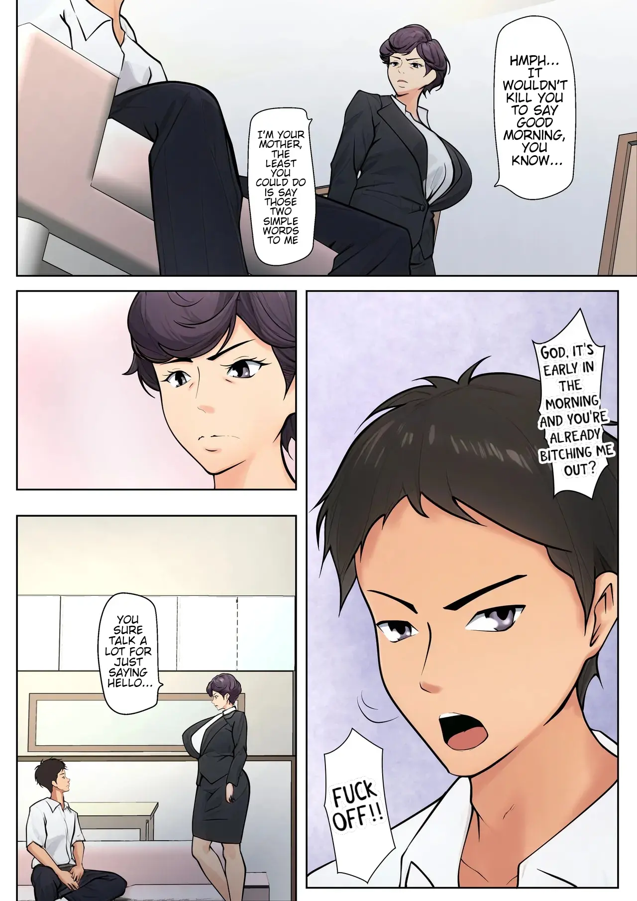 I guess I have no choice but to have sex with my mom. - 페이지 5