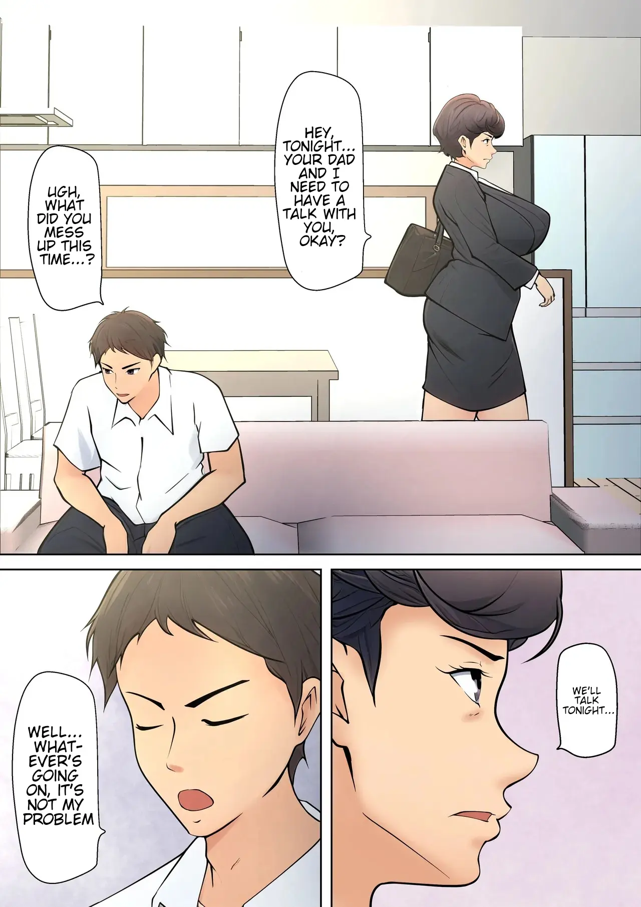 I guess I have no choice but to have sex with my mom. - 페이지 7