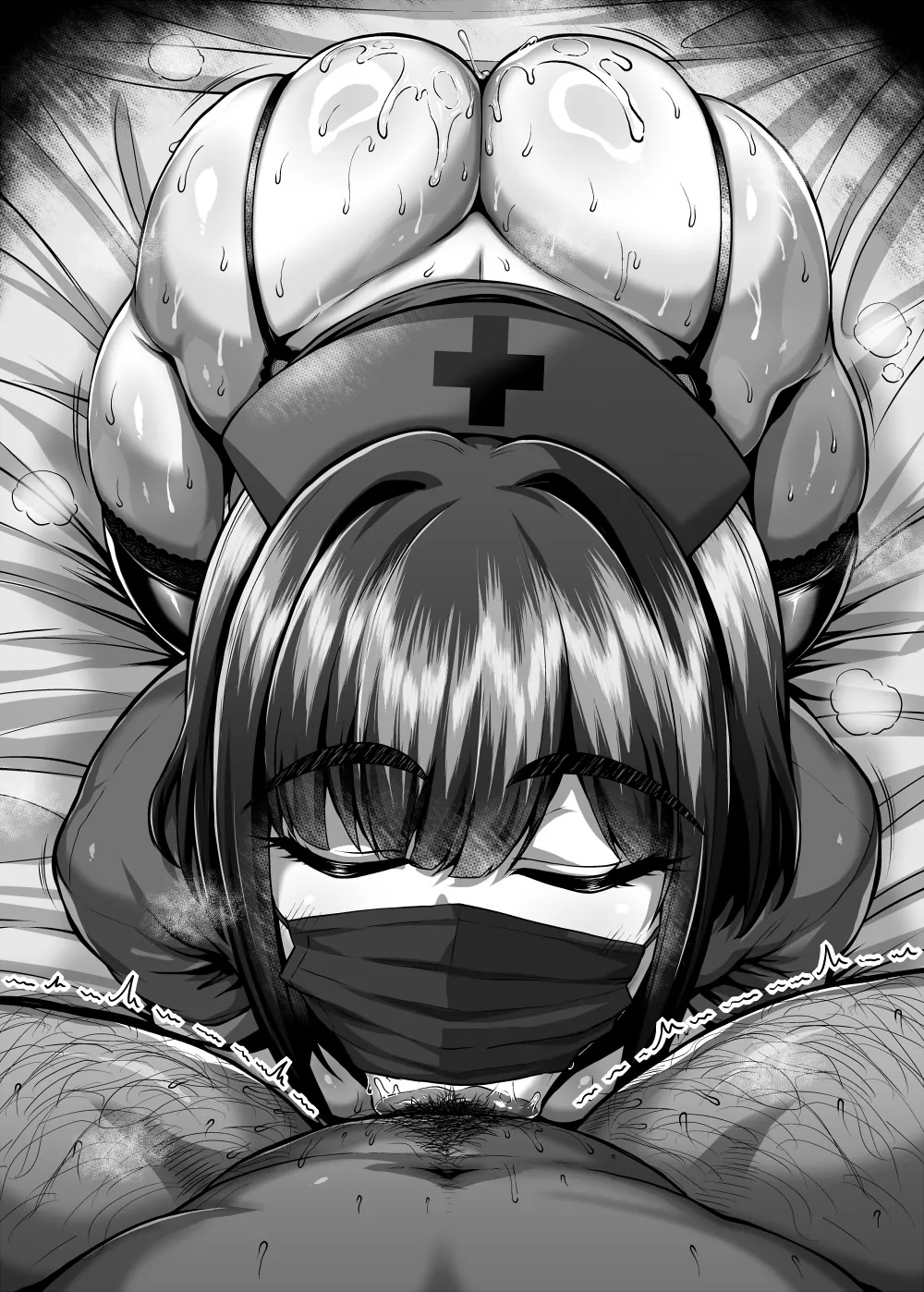 ドスケベ衣装を着たナースによる性処理サービスのある病院の漫画 - ページ 8