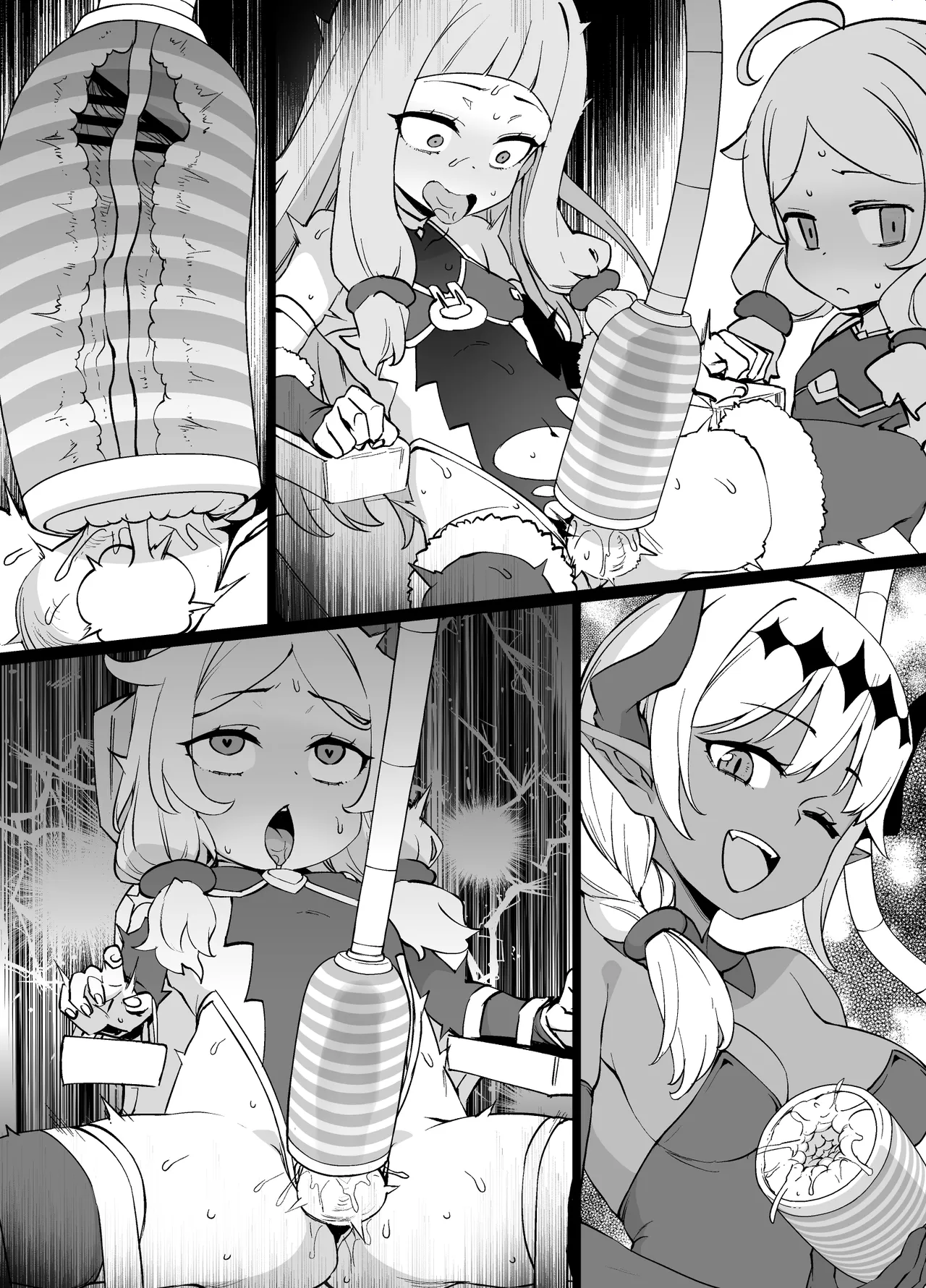 デレマス退魔忍こずえ＆仁奈 ※強♥アクメ電流＆ふたなり化調♥ - ページ 7