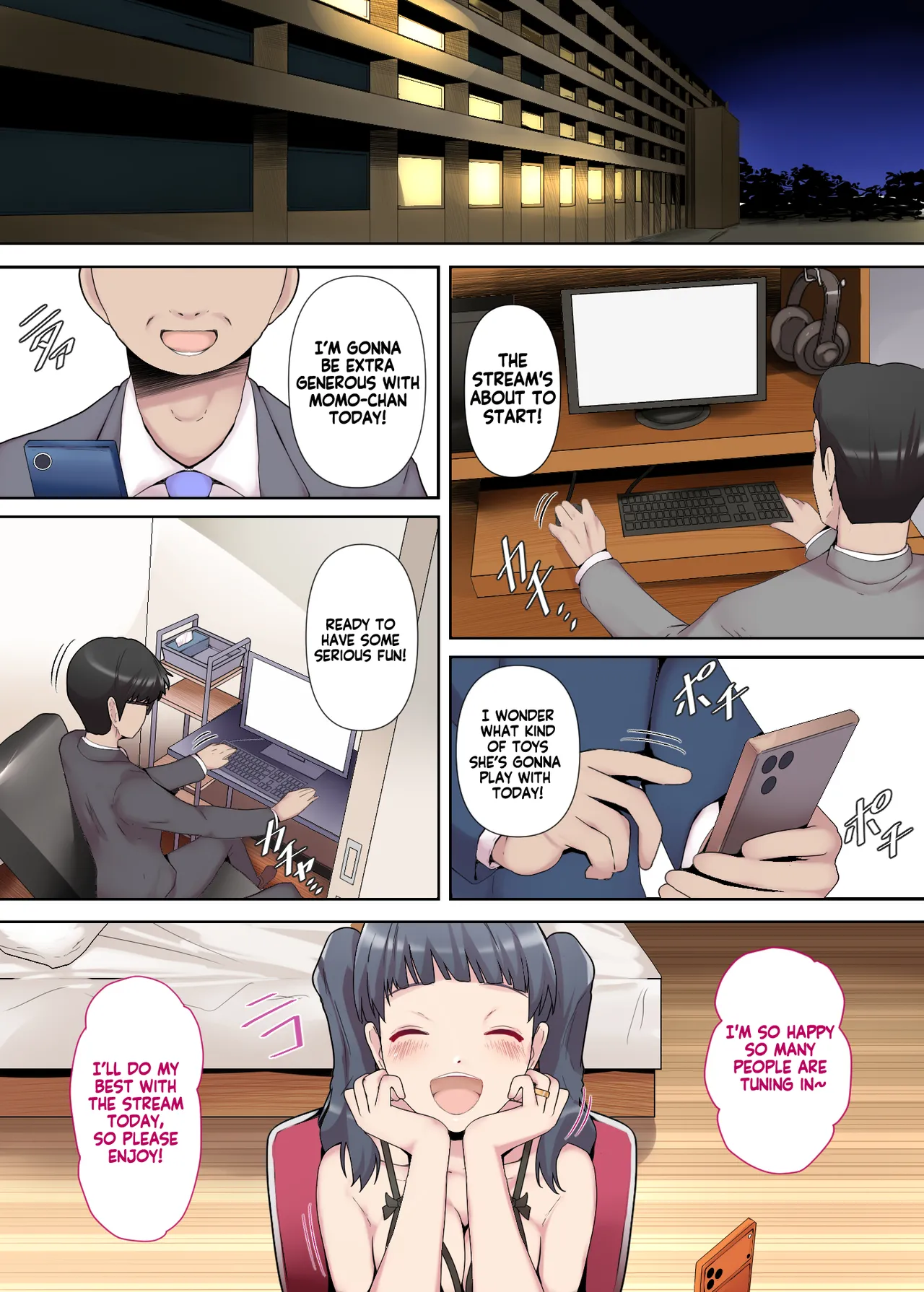 Shiroto Tsuma no Himitsu Haishin ~Zenpen~ | Housewife’s secret livestream Part 1 - पृष्ठ 2