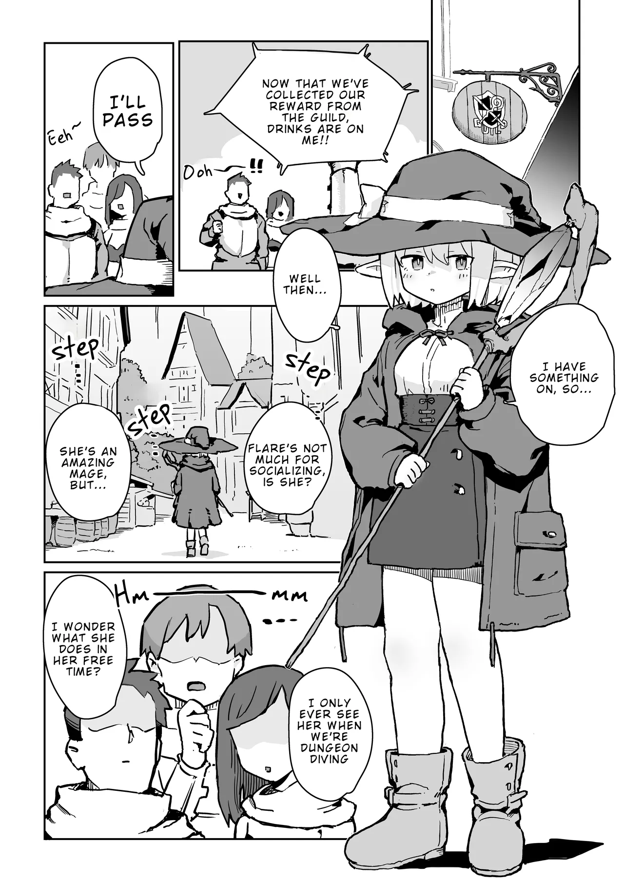 Onaji Party no Cool-kei Elf ga Ura de wa Otona no Omocha de Asobu Hentai Datta node Sex Suru Koto ni Shita | The Cool, Distant Elf in My Party Turned Out to Be a Pervert Who Plays with Adult Toys in Private, So We Had Sex - หน้า 2