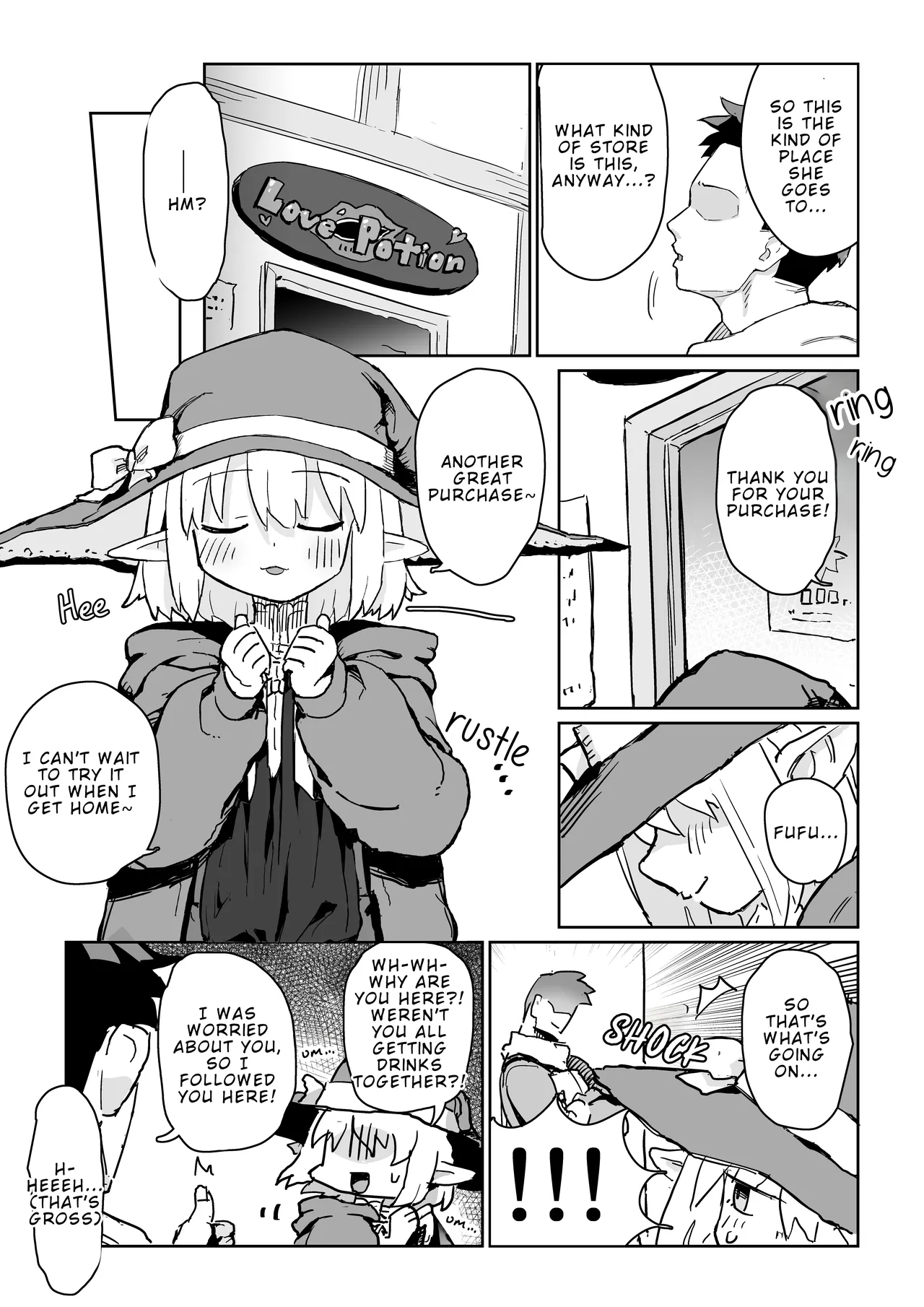 Onaji Party no Cool-kei Elf ga Ura de wa Otona no Omocha de Asobu Hentai Datta node Sex Suru Koto ni Shita | The Cool, Distant Elf in My Party Turned Out to Be a Pervert Who Plays with Adult Toys in Private, So We Had Sex - หน้า 4
