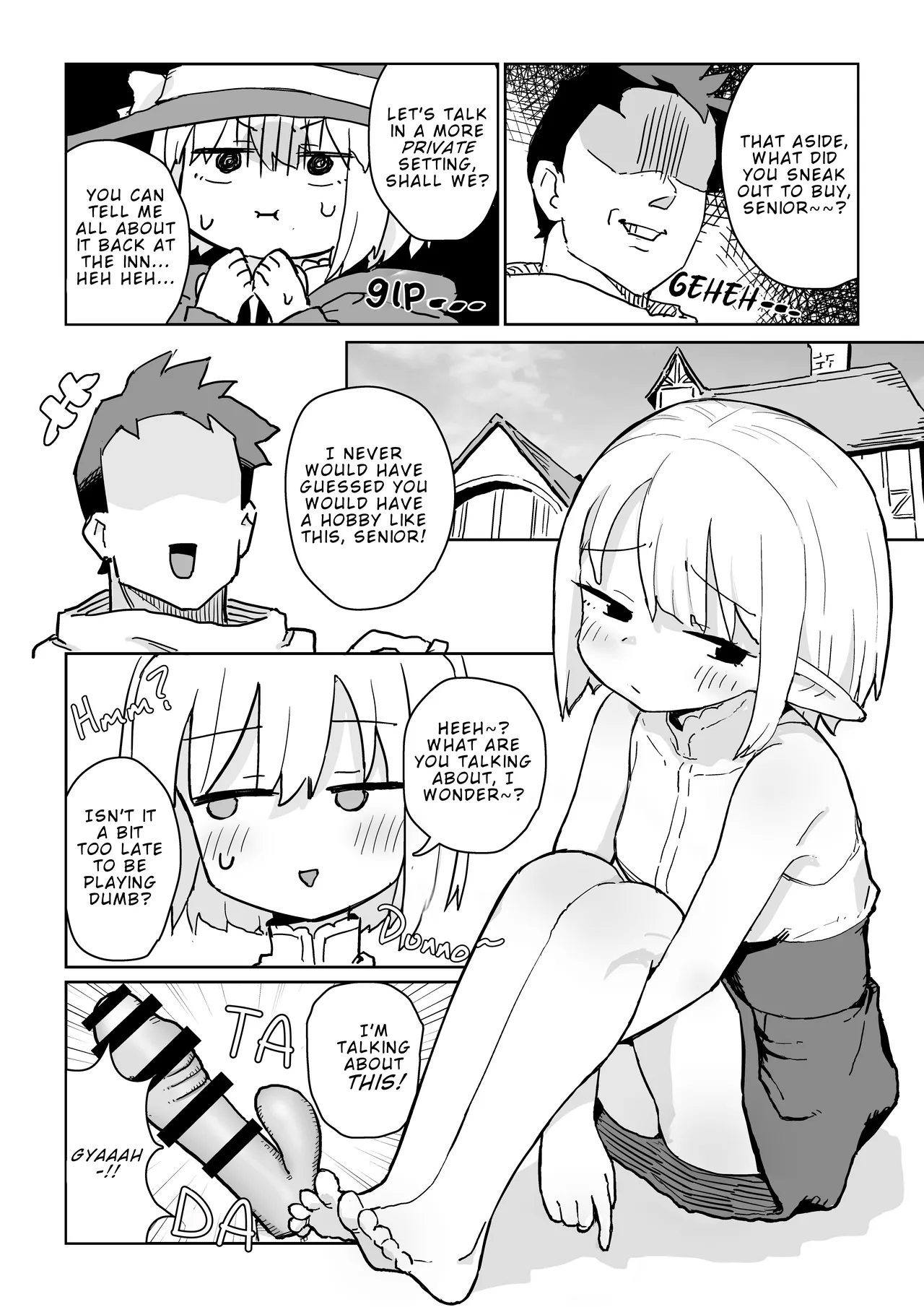 Onaji Party no Cool-kei Elf ga Ura de wa Otona no Omocha de Asobu Hentai Datta node Sex Suru Koto ni Shita | The Cool, Distant Elf in My Party Turned Out to Be a Pervert Who Plays with Adult Toys in Private, So We Had Sex - หน้า 5