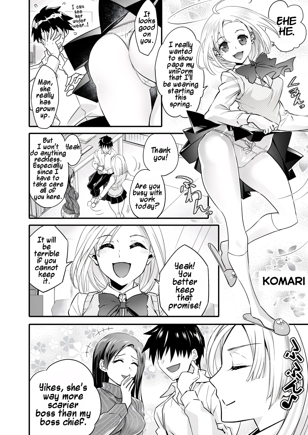 Mesu Ochi no Kashaku 2 ~Seitenkan Meido ni Sarete Jisshi ni Dakareru Otoko~ | A Fallen Woman's Remorse 2 ~A Man Who Turned into a Transgender Maid and Embraced by His Own Daughter~ - पृष्ठ 5