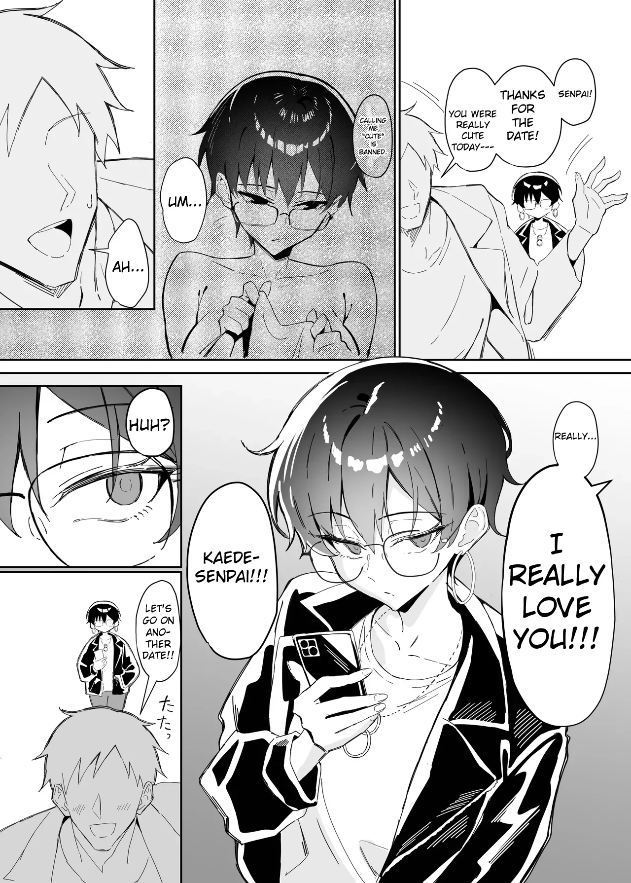 Buaisou na Kakure Kyonyuu Boyish Kanojo to Taikutsu na Date 2 | A Boring Date With My Blunt, Boyish Babe And Her Hidden Assets Part 2 - 페이지 7