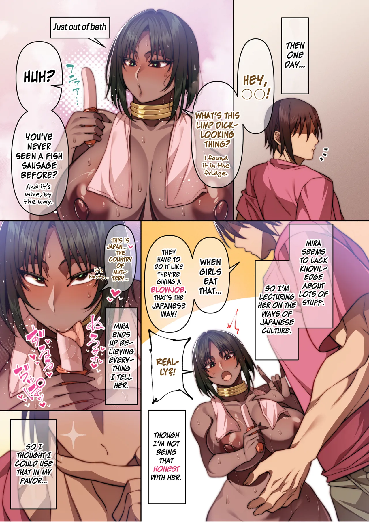 Tsugou no Ii Mesu Ooraka Ryuugakusei Hen | The Nymphos Who’re Up for Anything ♀ The Big Hearted Overseas Transfer Student - 페이지 6