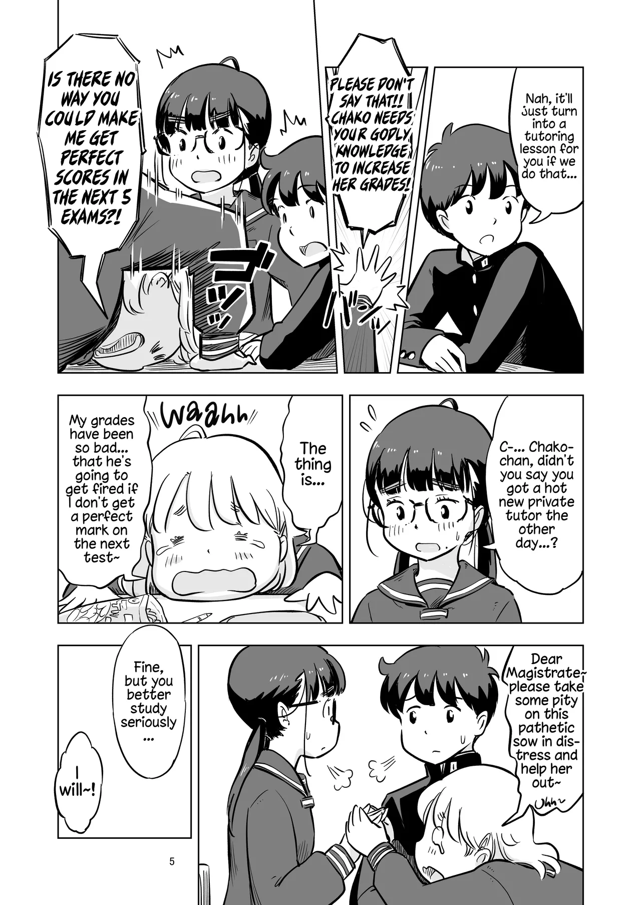 Benkyoukai no Hazudatta no ni... - Seite 5