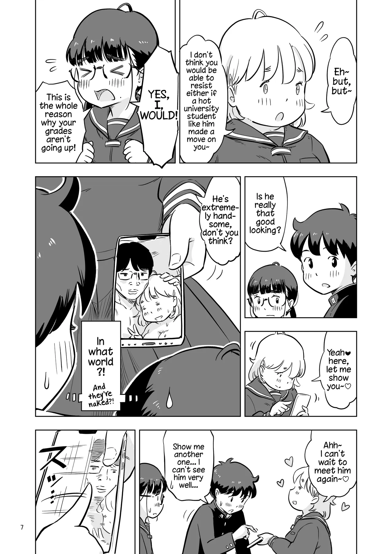 Benkyoukai no Hazudatta no ni... - Seite 7