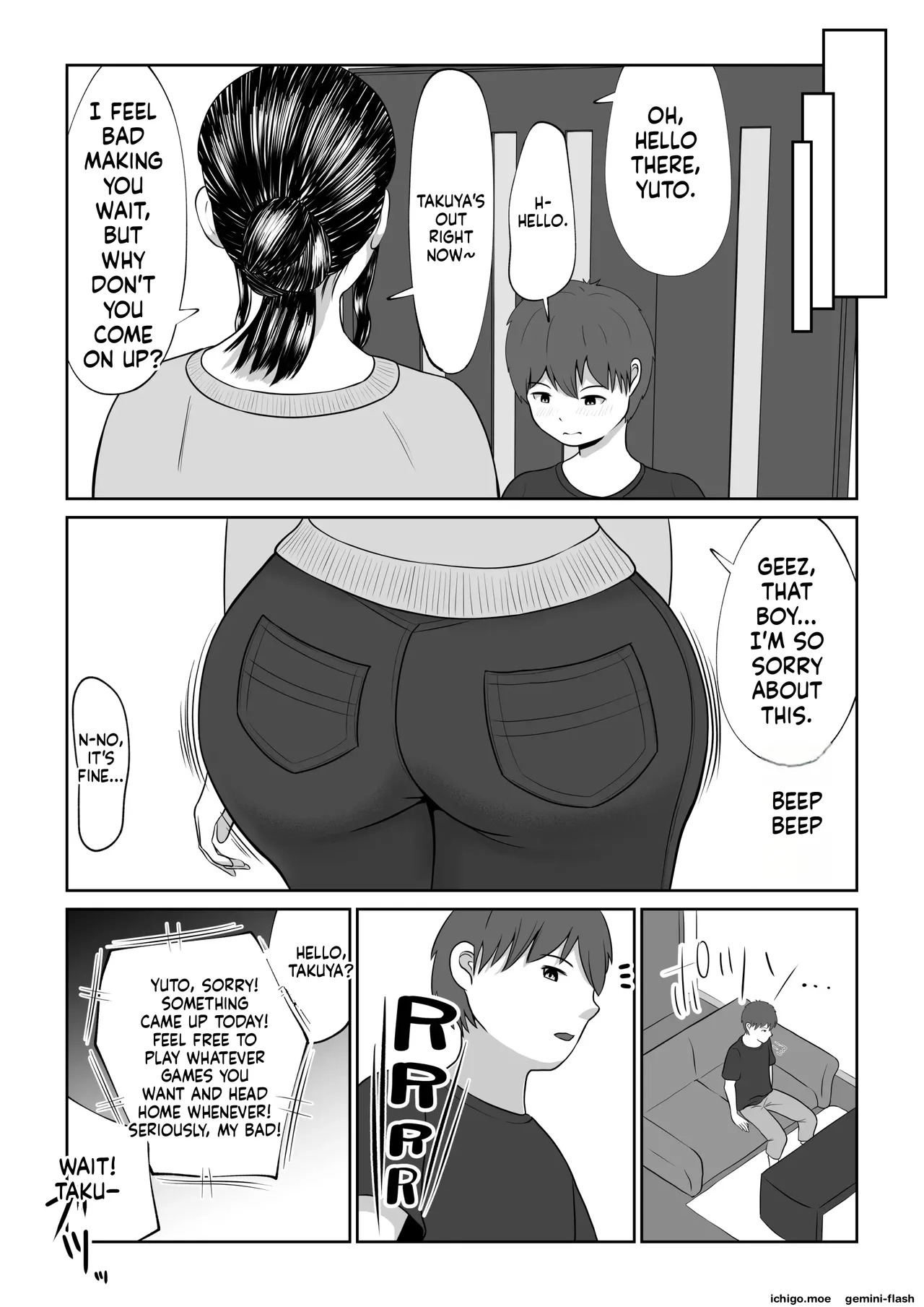 Tomodachi no Okaa-san ni Paizuri Sex Sareru Hanashi - หน้า 5
