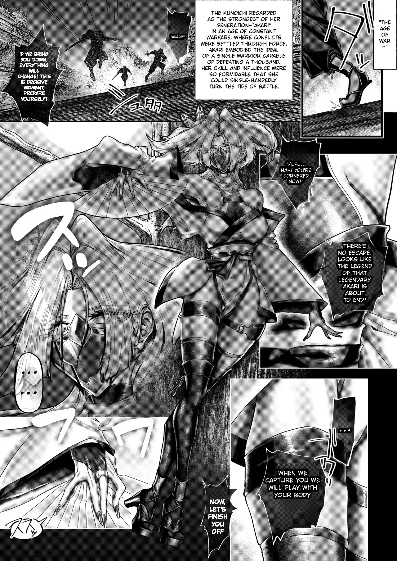 Uzuku Saikyou Kunoichi ~Nikuyoku ni Obore Ochiru Toki~ | The Throbbing Strongest Kunoichi The Moment She Sinks and Falls into Carnal Desire - 페이지 2