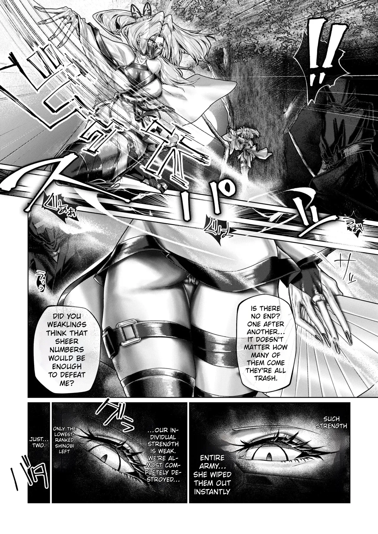 Uzuku Saikyou Kunoichi ~Nikuyoku ni Obore Ochiru Toki~ | The Throbbing Strongest Kunoichi The Moment She Sinks and Falls into Carnal Desire - 페이지 3