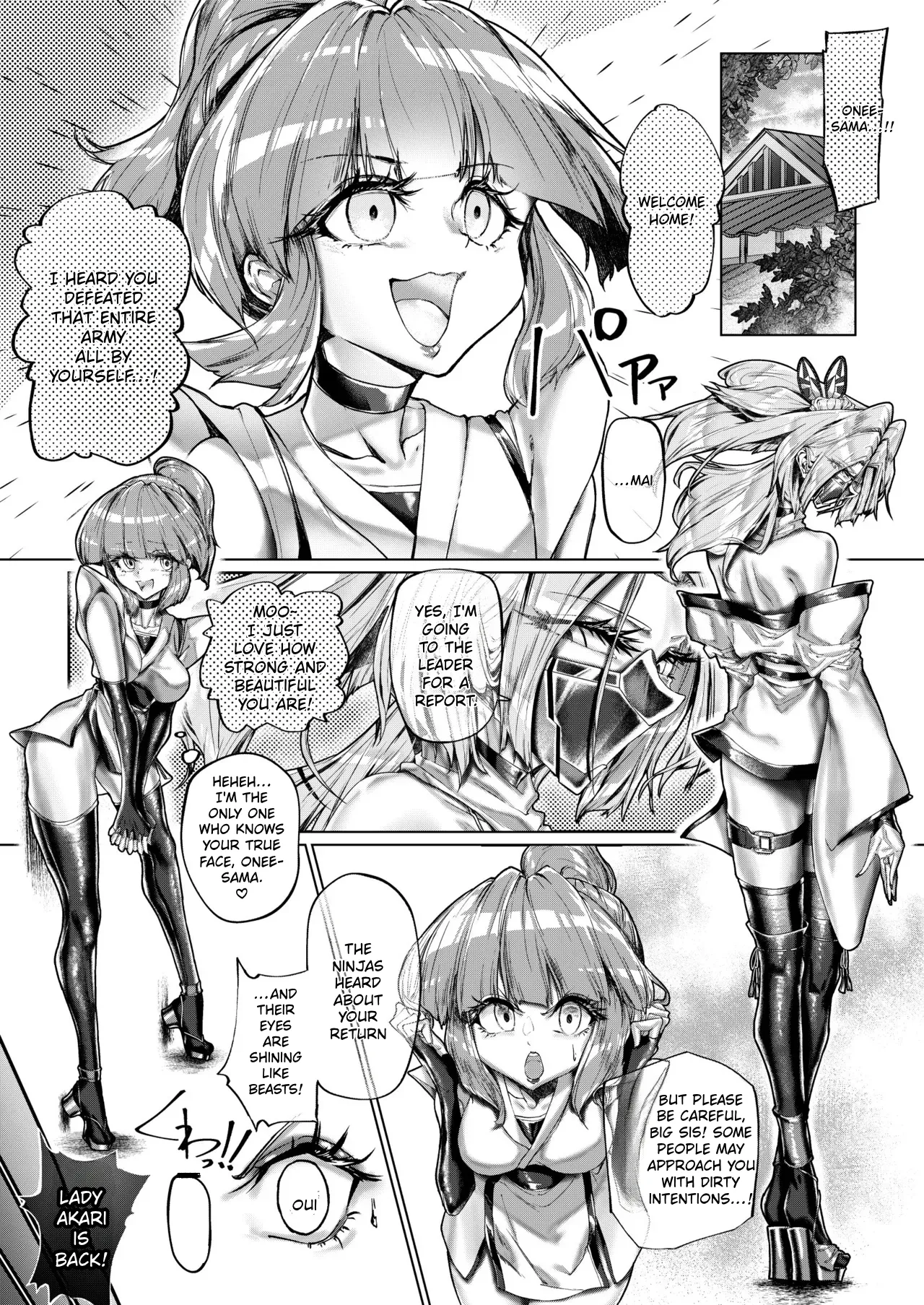 Uzuku Saikyou Kunoichi ~Nikuyoku ni Obore Ochiru Toki~ | The Throbbing Strongest Kunoichi The Moment She Sinks and Falls into Carnal Desire - 페이지 4