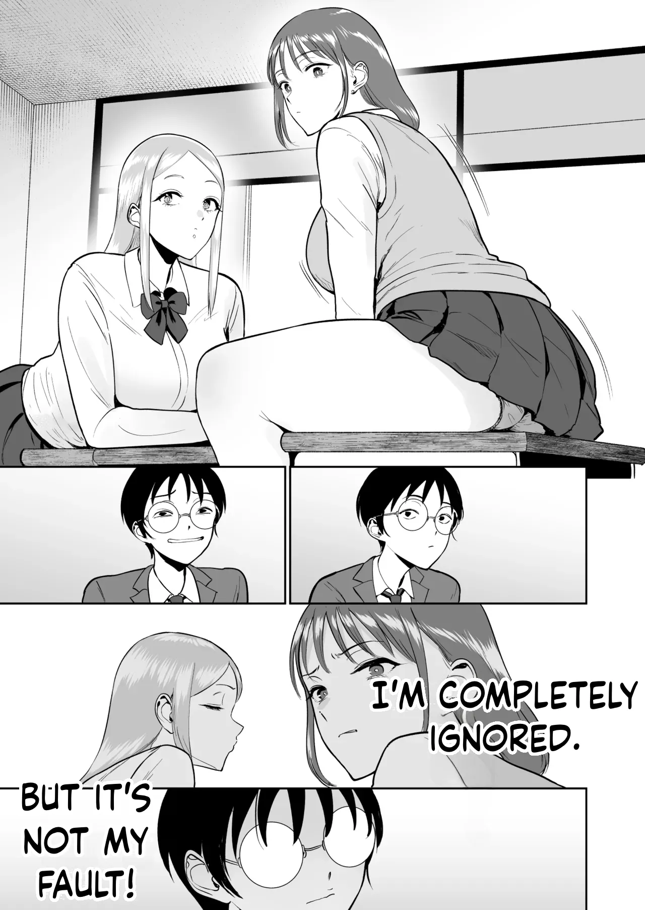 The World Where Only I Can't Fuck the Class Gyaru | Boku dake ga Class no Ano Ko to Sex dekinai Sekai - पृष्ठ 4
