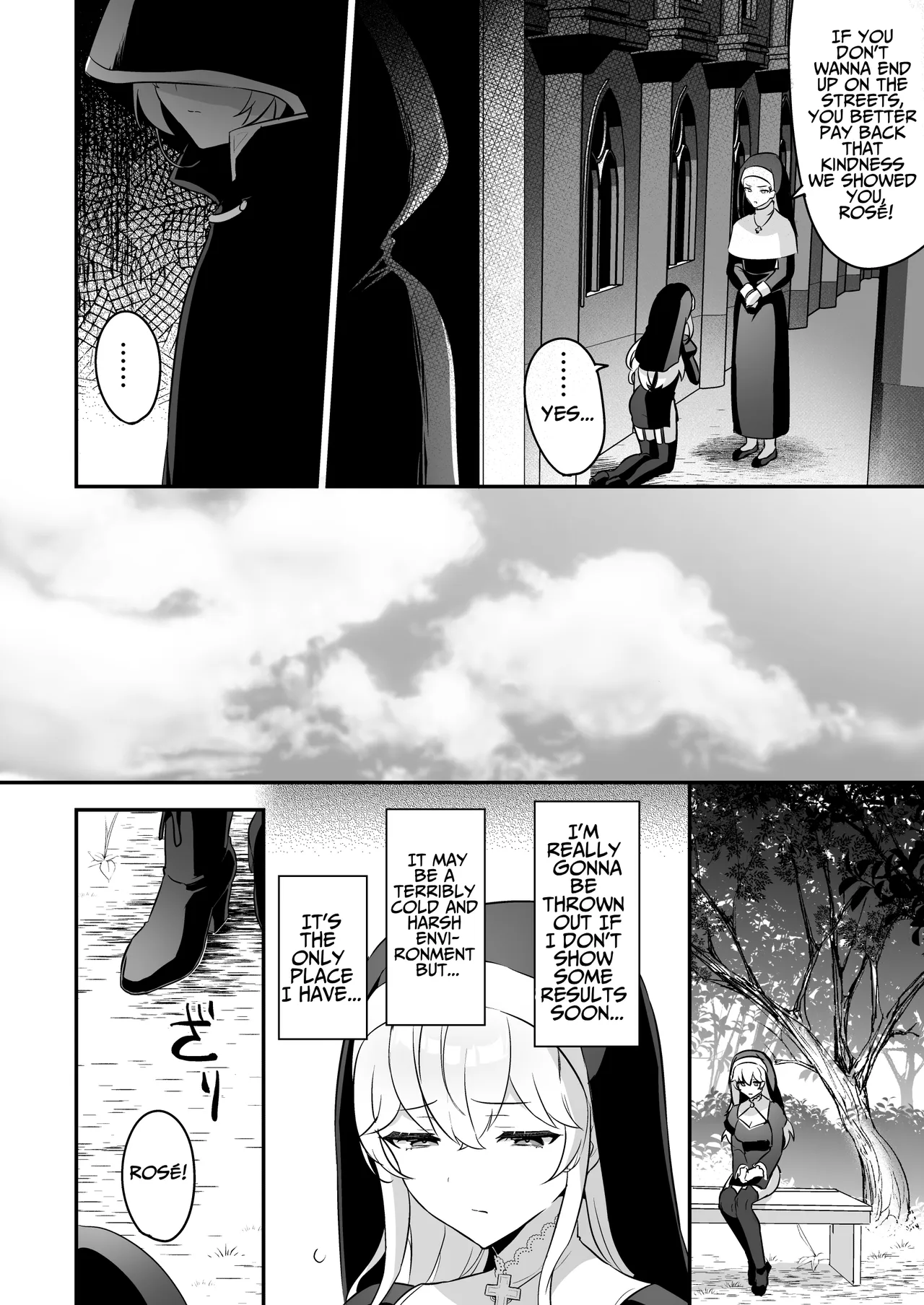 Inma Danshi to Kankin Ecchi - Saiin Kuriseme de Seijo Kairaku Ochi | Captive Sex with an Incubus ~holy woman corruption by lust inducing clitoral teasing~ - पृष्ठ 8