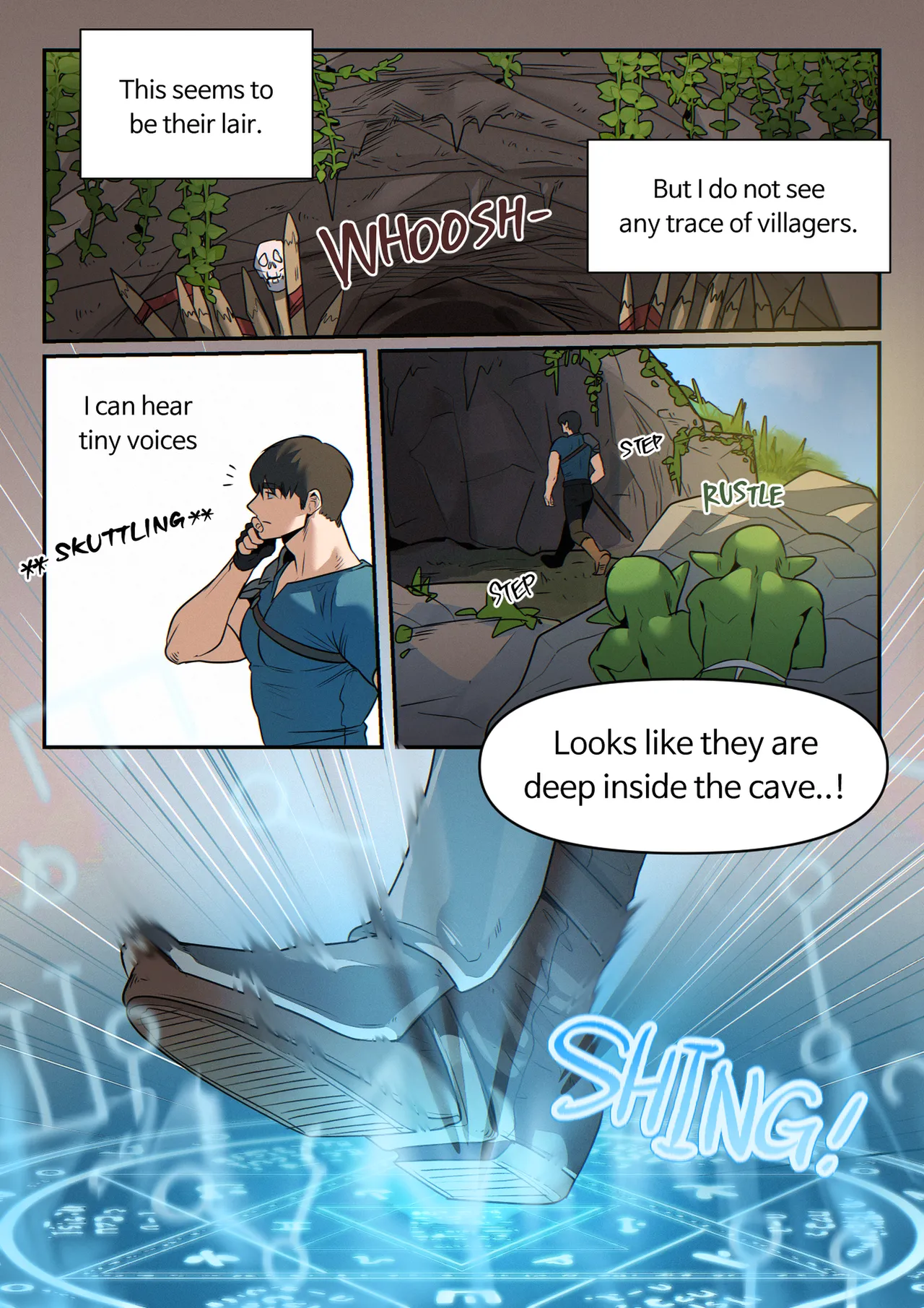 Reon and the Goblin's cave - पृष्ठ 3