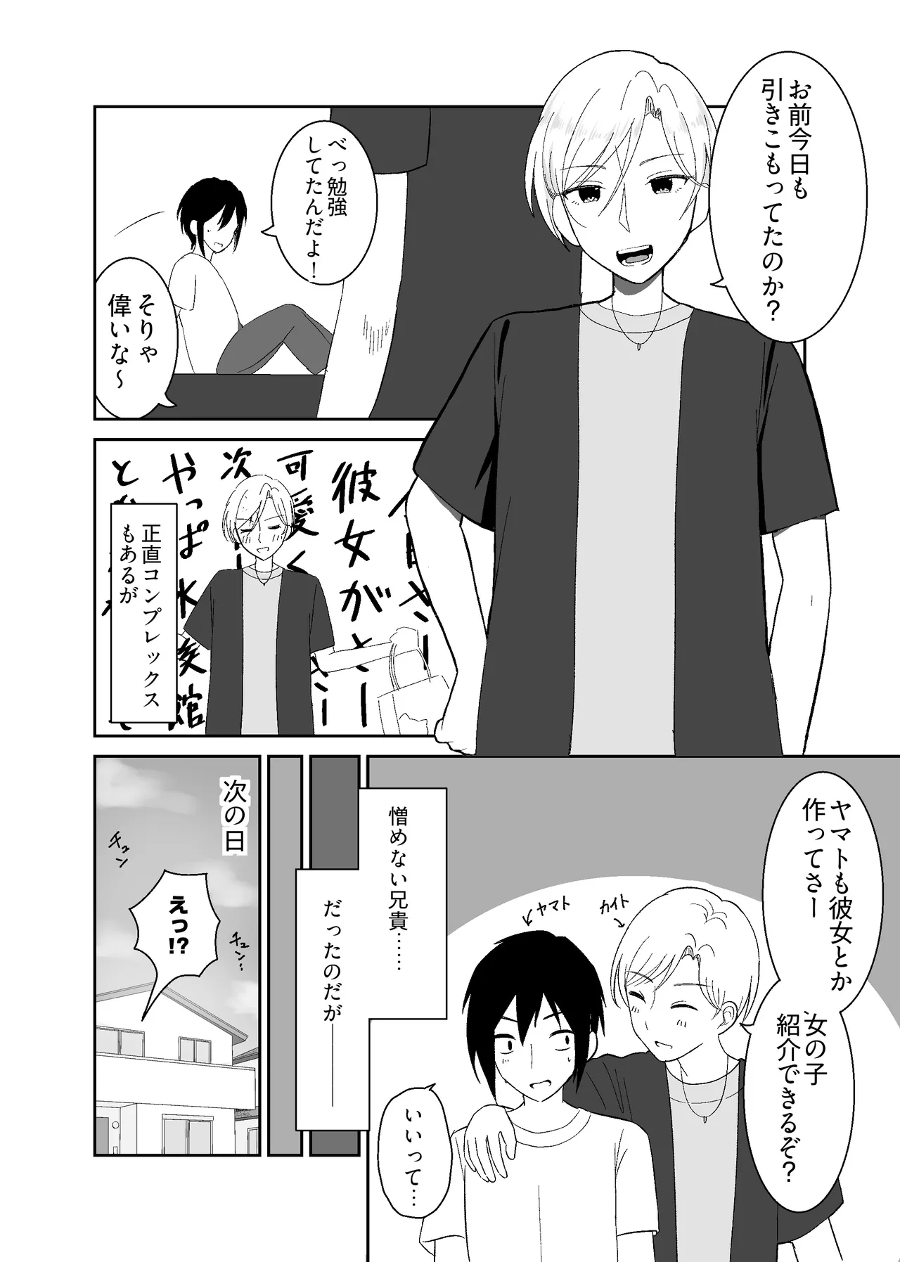 姉になった兄が誘惑してきたので - ページ 3