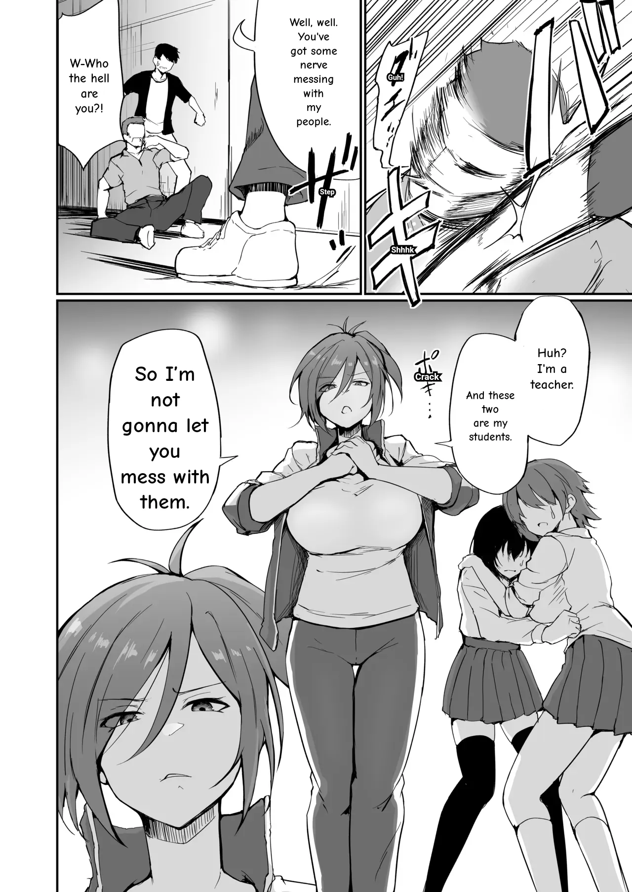 Motoyan Hitozuma Taiiku Kyoushi, Ochiru | Former Delinquent Housewife PE Teacher, Falls. - 페이지 3