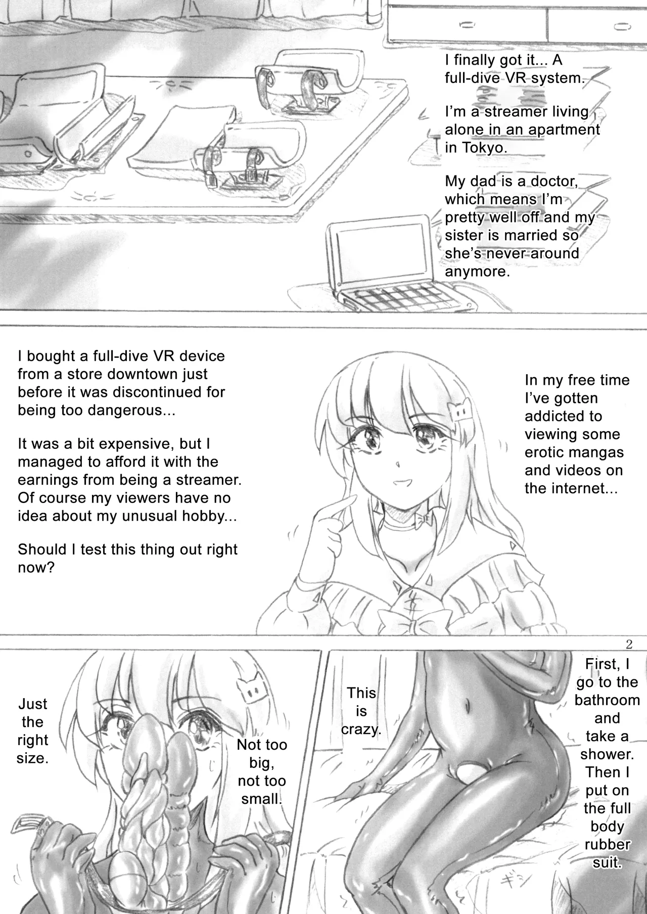 The Fate of an 18-Year-Old High School Girl Who Got Her Hands on Full-Dive VR That Was Pulled from the Market for Being Too Dangerous - पृष्ठ 2