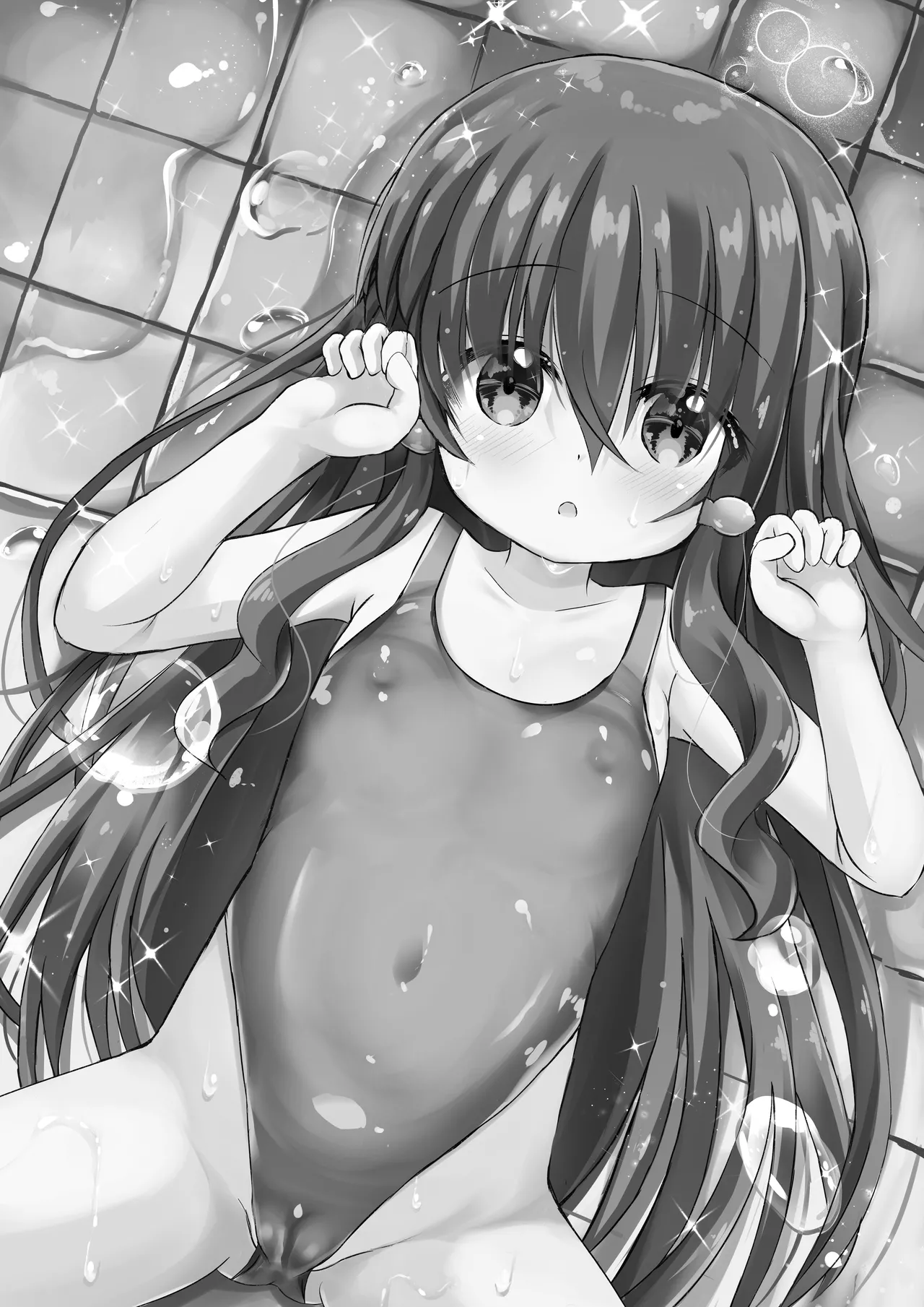 Mimi-chan to Pool de Himitsu no Ecchi♥ - 페이지 3