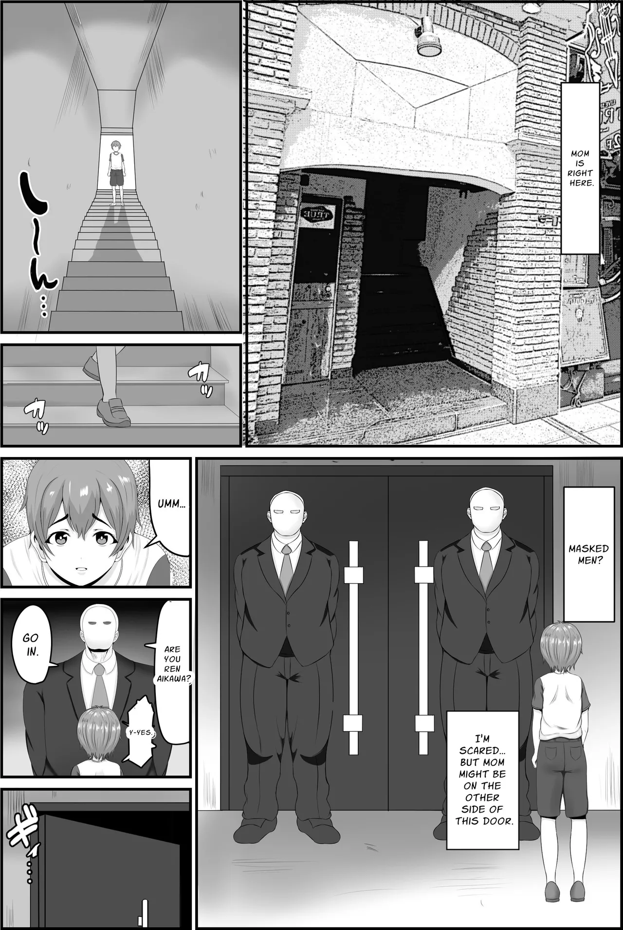 Kyonyuu Kyojiri Mama o Tasuketa Kereba Mama no Hadaka Atete Mite | If You Want to Save your Busty Big Ass Mom, Try Guessing her Naked - Page 3