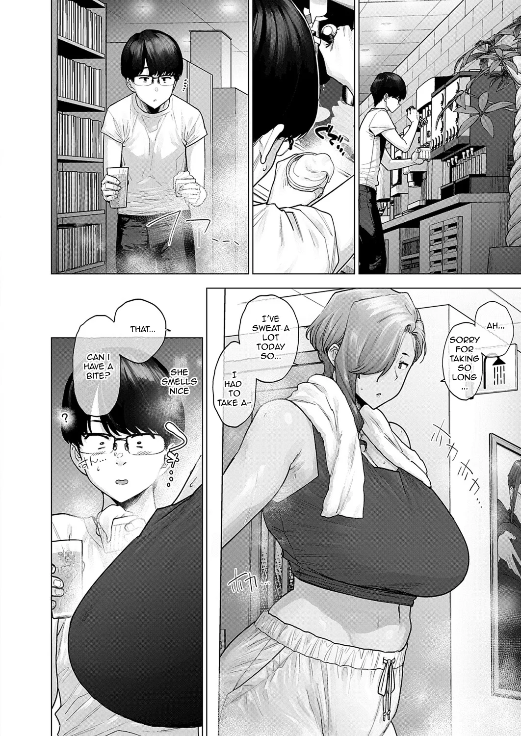 Basaki no Dekkai Senpai ga Kowakute Kawaii. | My Huge Senpai at Work is Scary and Cute - صفحة 4