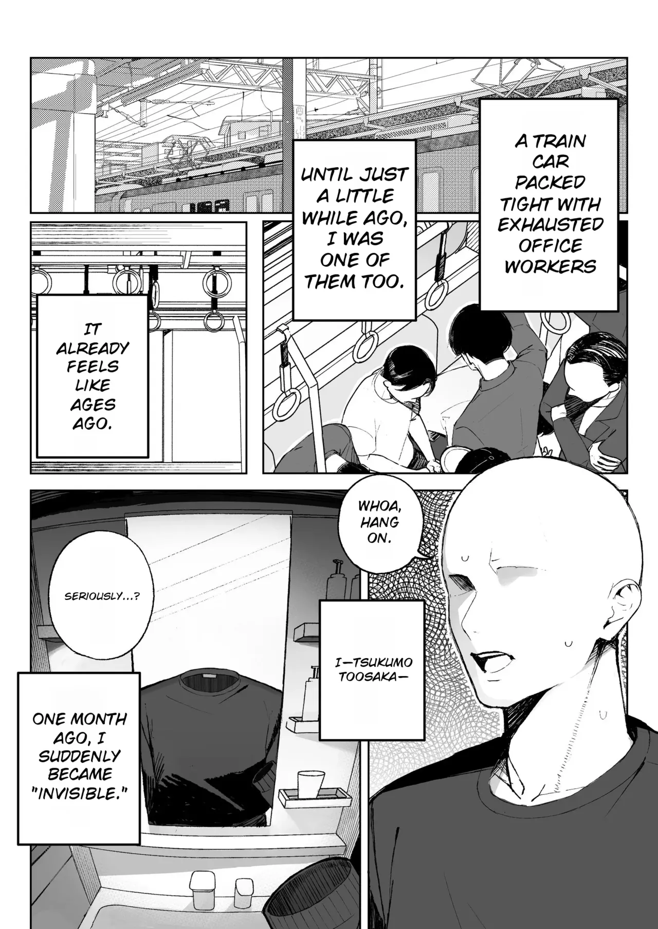 Kodoku no Sex ~Toumei Ningen nanode Hitozuma mo Gal mo NTR shite mo Muzai desu~ | Sex in Solitude: Since I'm Invisible, I Can Cheat on Married Women and Young Girls Without Consequences - Pagina 2