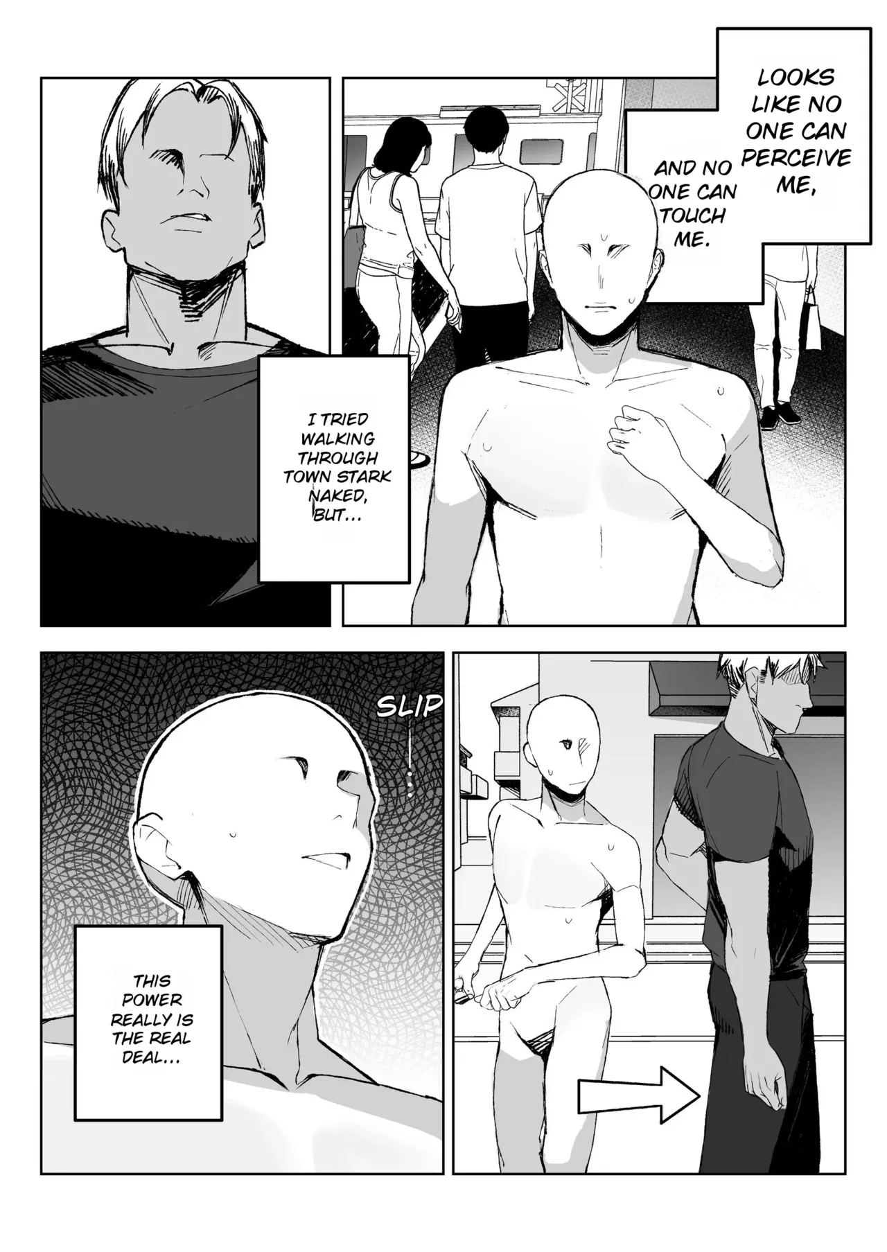 Kodoku no Sex ~Toumei Ningen nanode Hitozuma mo Gal mo NTR shite mo Muzai desu~ | Sex in Solitude: Since I'm Invisible, I Can Cheat on Married Women and Young Girls Without Consequences - Pagina 3