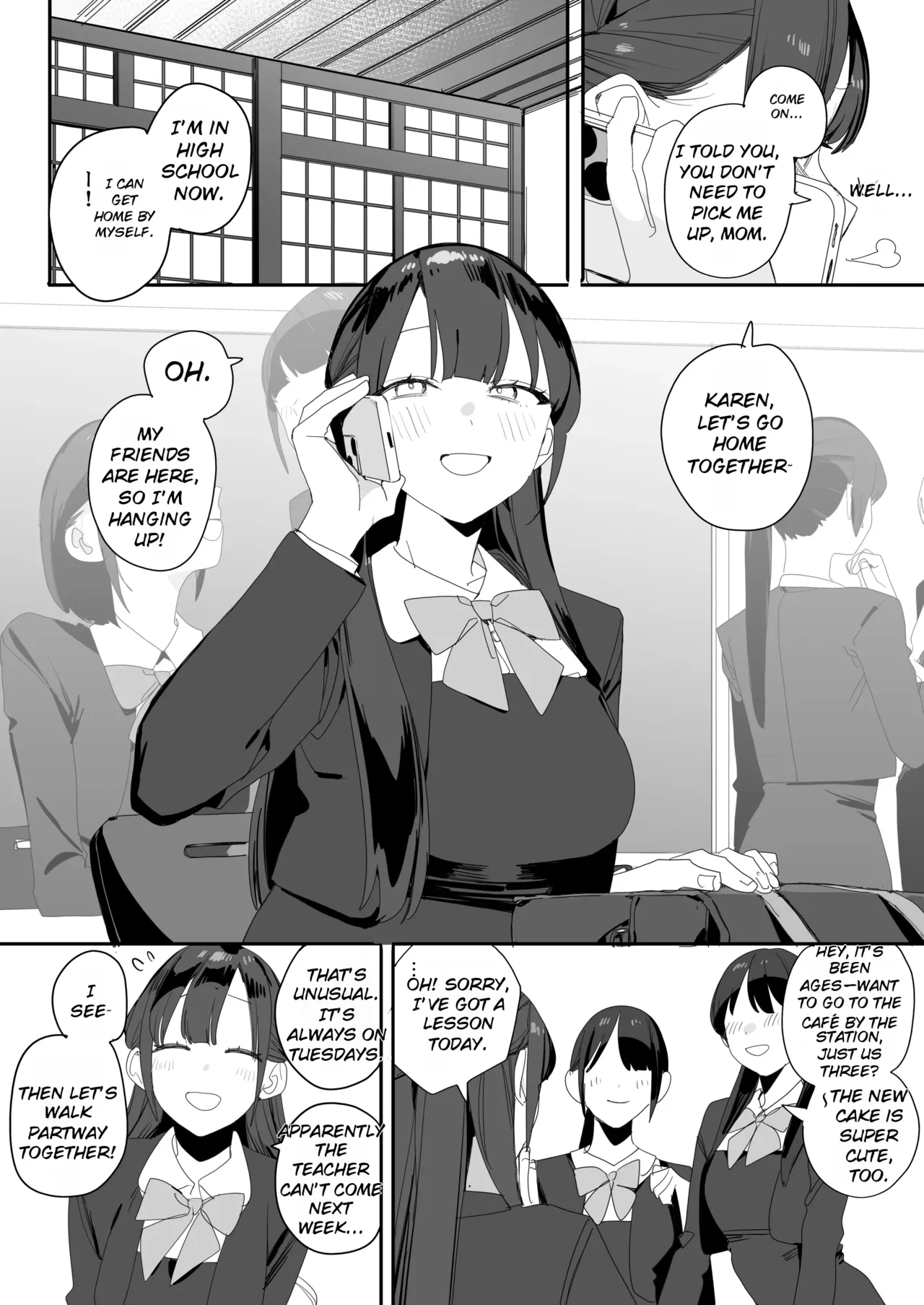 Shiyou-san Chi no Hakoiri Ojou-sama ni Seiyoku Shori Zangyou Saserareru Hanashi | The Story of How the Sheltered Young Lady from the Ajisai Family Is Made to Work Overtime to Satisfy Sexual Desires - Pagina 2