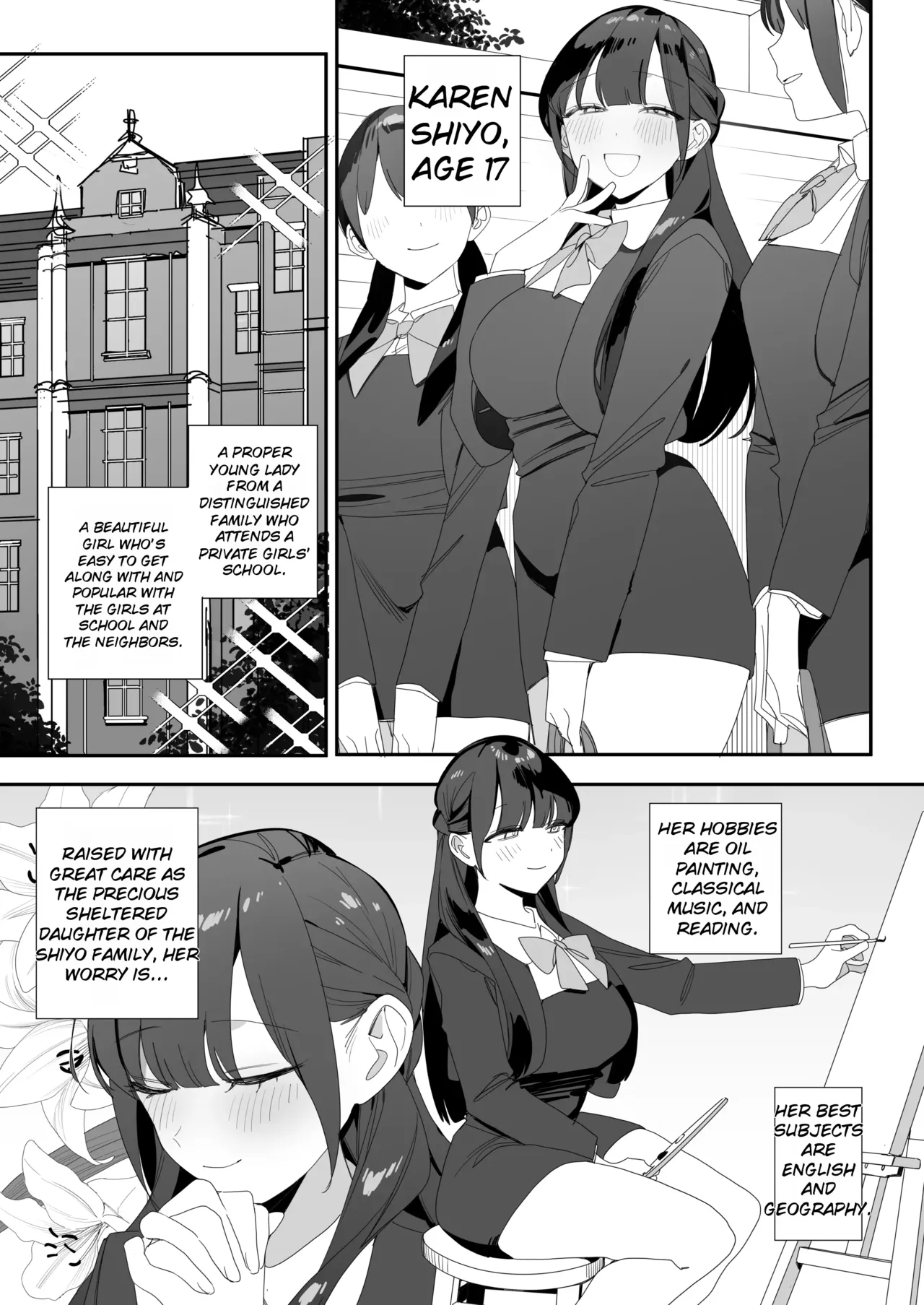 Shiyou-san Chi no Hakoiri Ojou-sama ni Seiyoku Shori Zangyou Saserareru Hanashi | The Story of How the Sheltered Young Lady from the Ajisai Family Is Made to Work Overtime to Satisfy Sexual Desires - Pagina 3