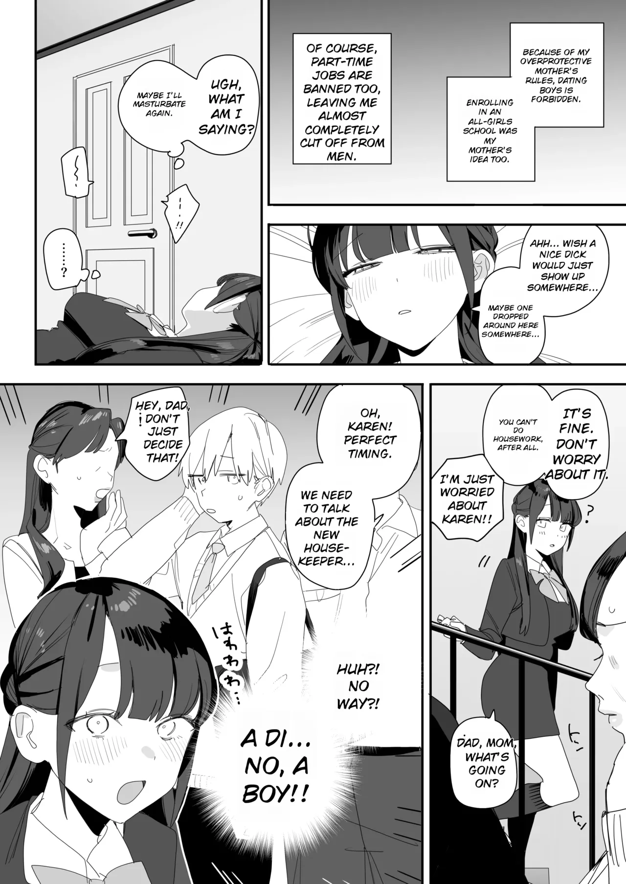 Shiyou-san Chi no Hakoiri Ojou-sama ni Seiyoku Shori Zangyou Saserareru Hanashi | The Story of How the Sheltered Young Lady from the Ajisai Family Is Made to Work Overtime to Satisfy Sexual Desires - Pagina 8