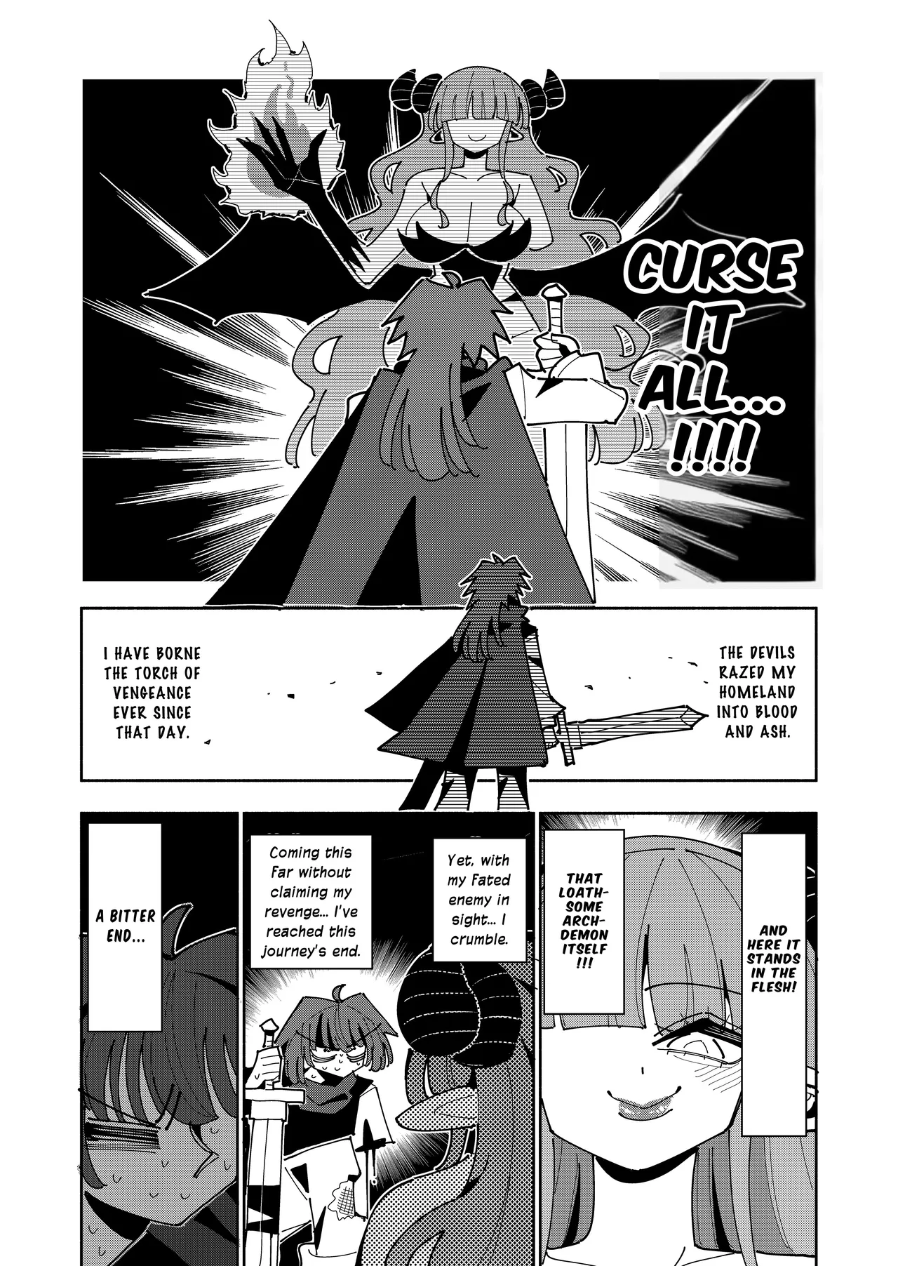 TS Fukushuusha wa Inma no Imouto ni Naru | Gender-Bended Avenger Turned Succubus Sister - صفحة 4
