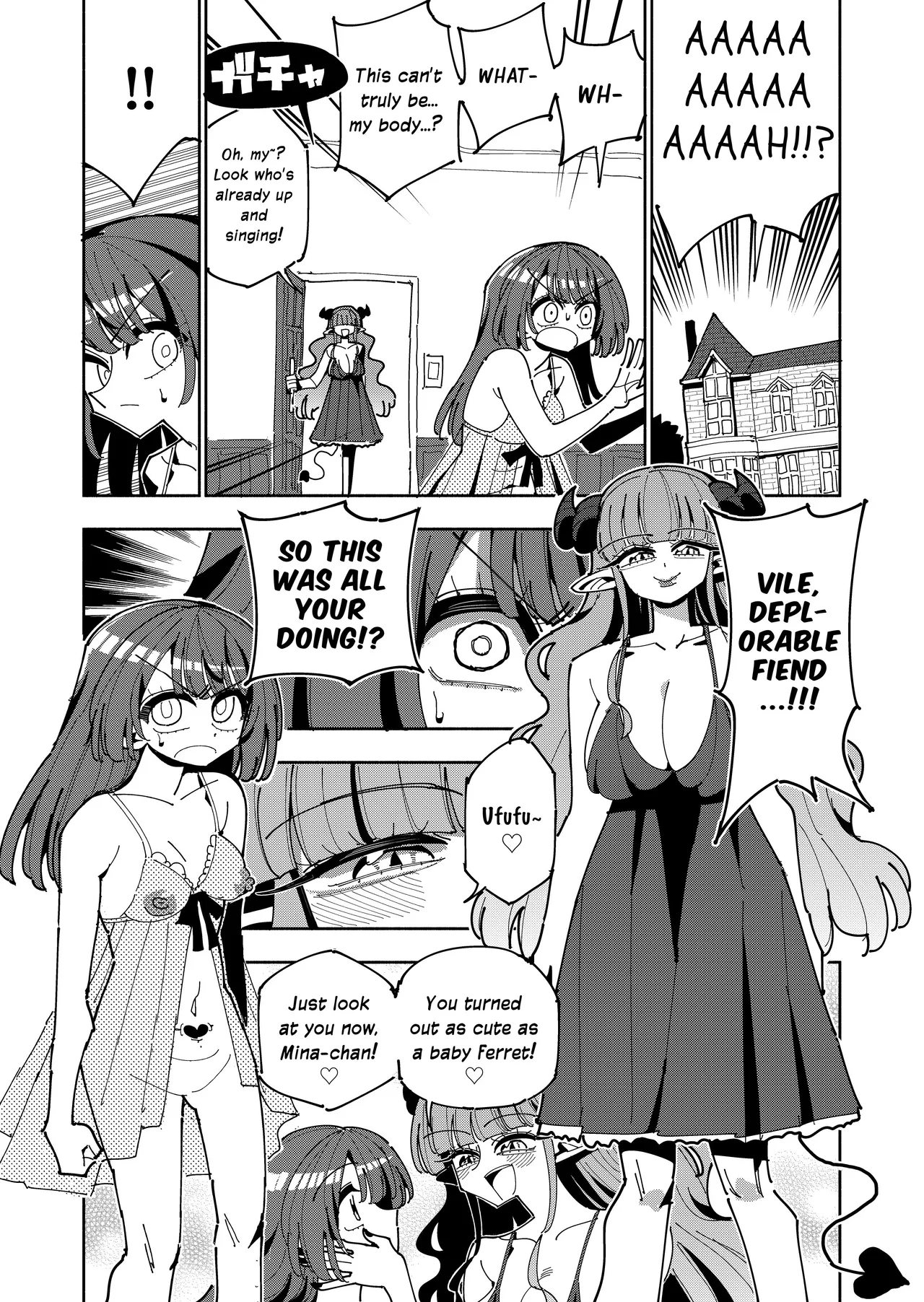 TS Fukushuusha wa Inma no Imouto ni Naru | Gender-Bended Avenger Turned Succubus Sister - صفحة 7