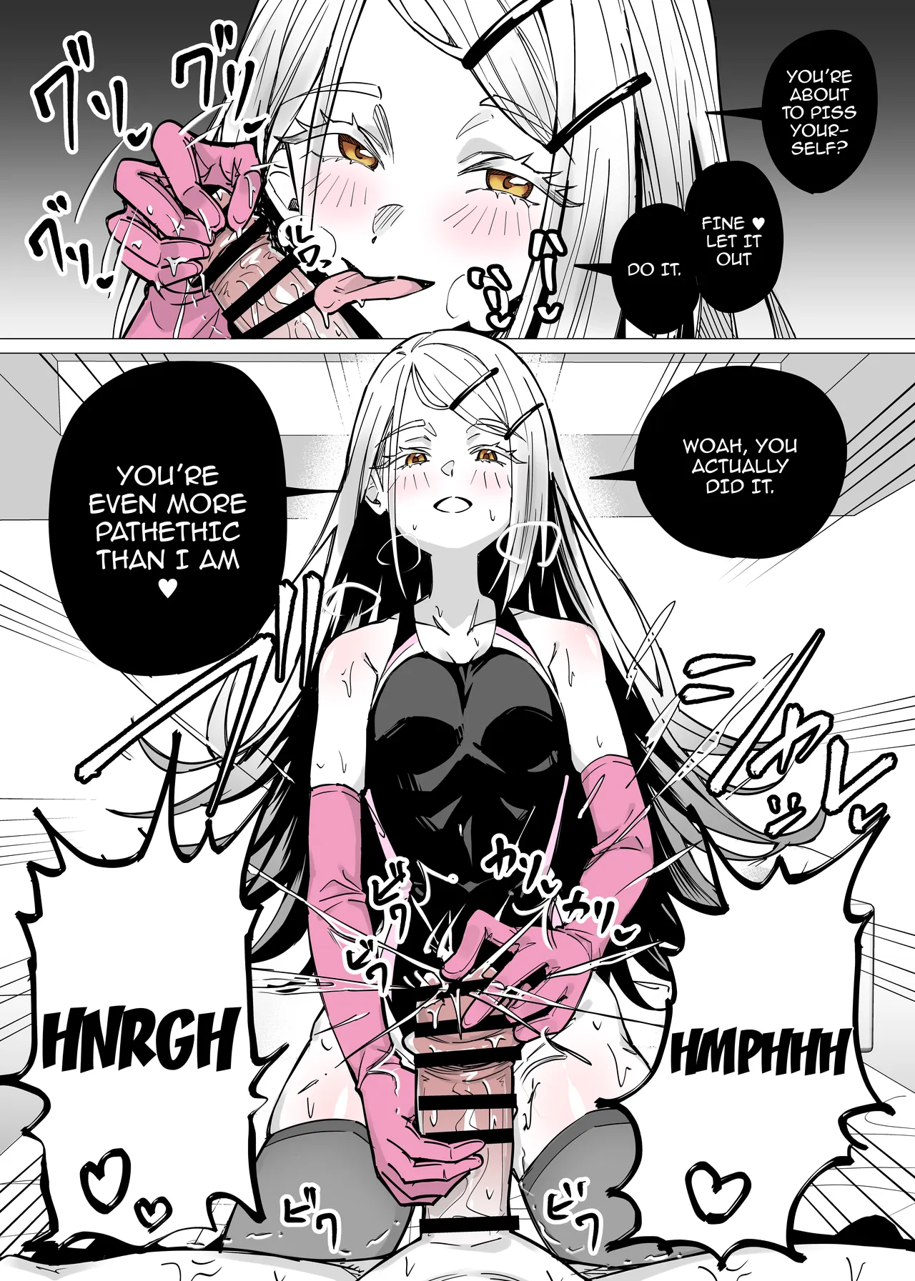 Kyouei Mizugi no Hiro ni Gomu Tebukuro de Shiborareru | Hiro Sequeezes Me Dry With Gloves In A Racing Swimsuit - Seite 3