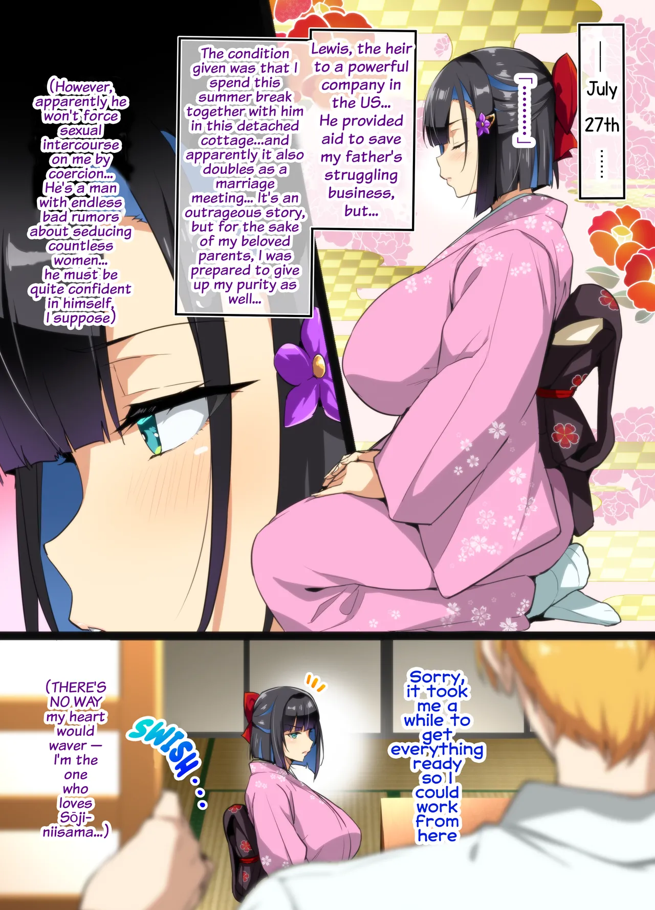 Tea Ceremony Yamato Nadeshiko NTR (Female Perspective) P01~016 - পৃষ্ঠা 1