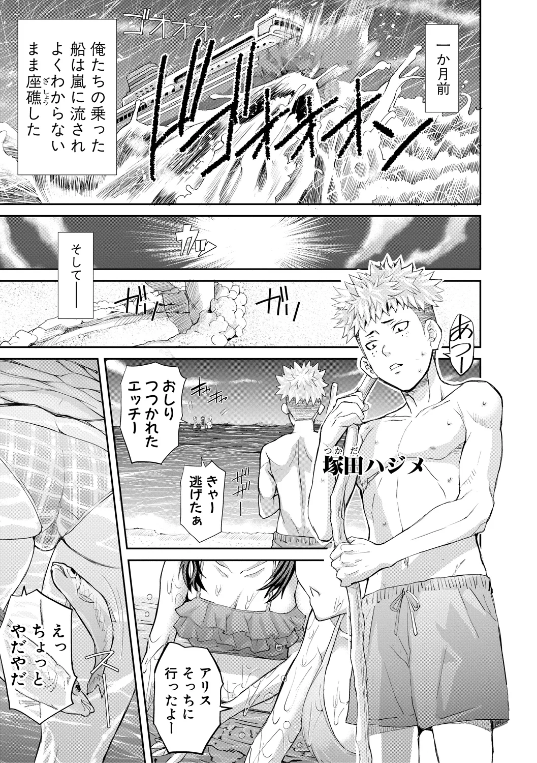 Nikujokujima Juugo Mesubuta Hyouryuuki - 15 MESUBUTA SLAVES FOR KING - Сторінка 3