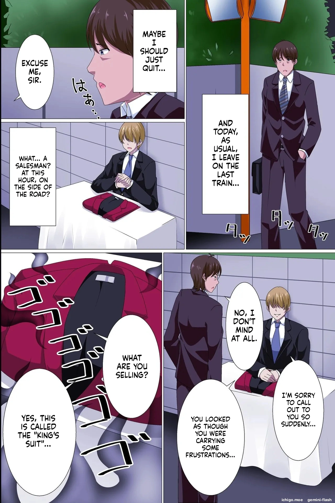 Ou-sama Suit Dare mo ga Ore ni Hirefushi Shitagau Sekai - Pagina 5