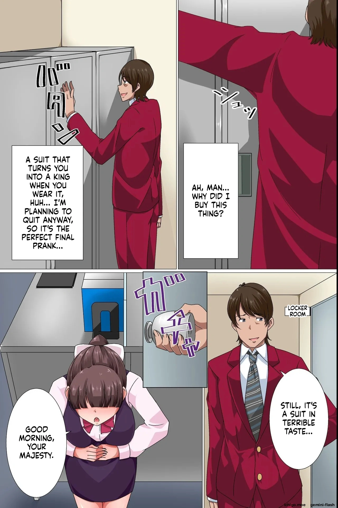 Ou-sama Suit Dare mo ga Ore ni Hirefushi Shitagau Sekai - Pagina 6