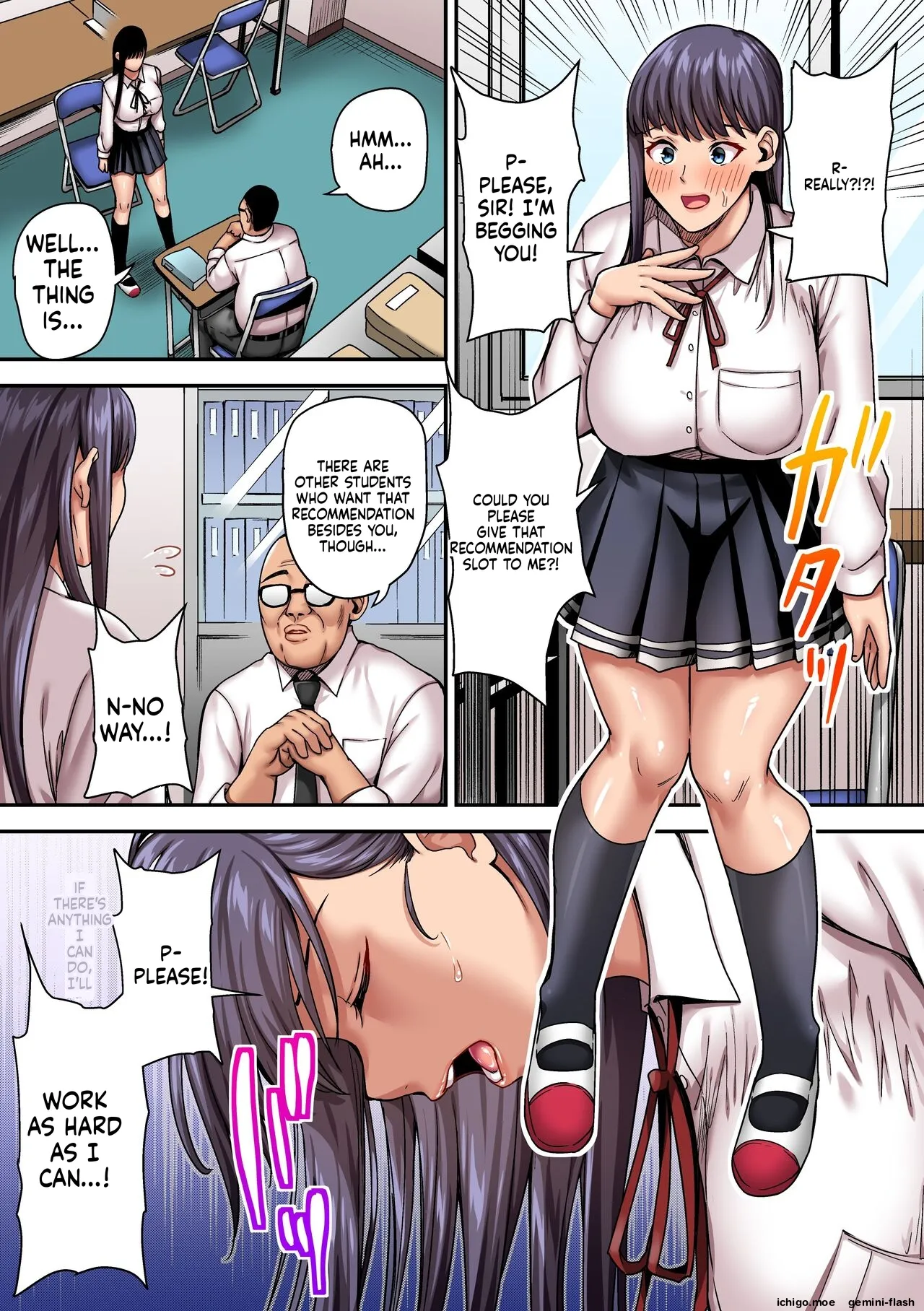 Hamerareta Bijin Yuutousei ~Shingaku no Tame ni Sensei ni Pakorarete Mainichi Seishori Saserarete...~ - Page 6