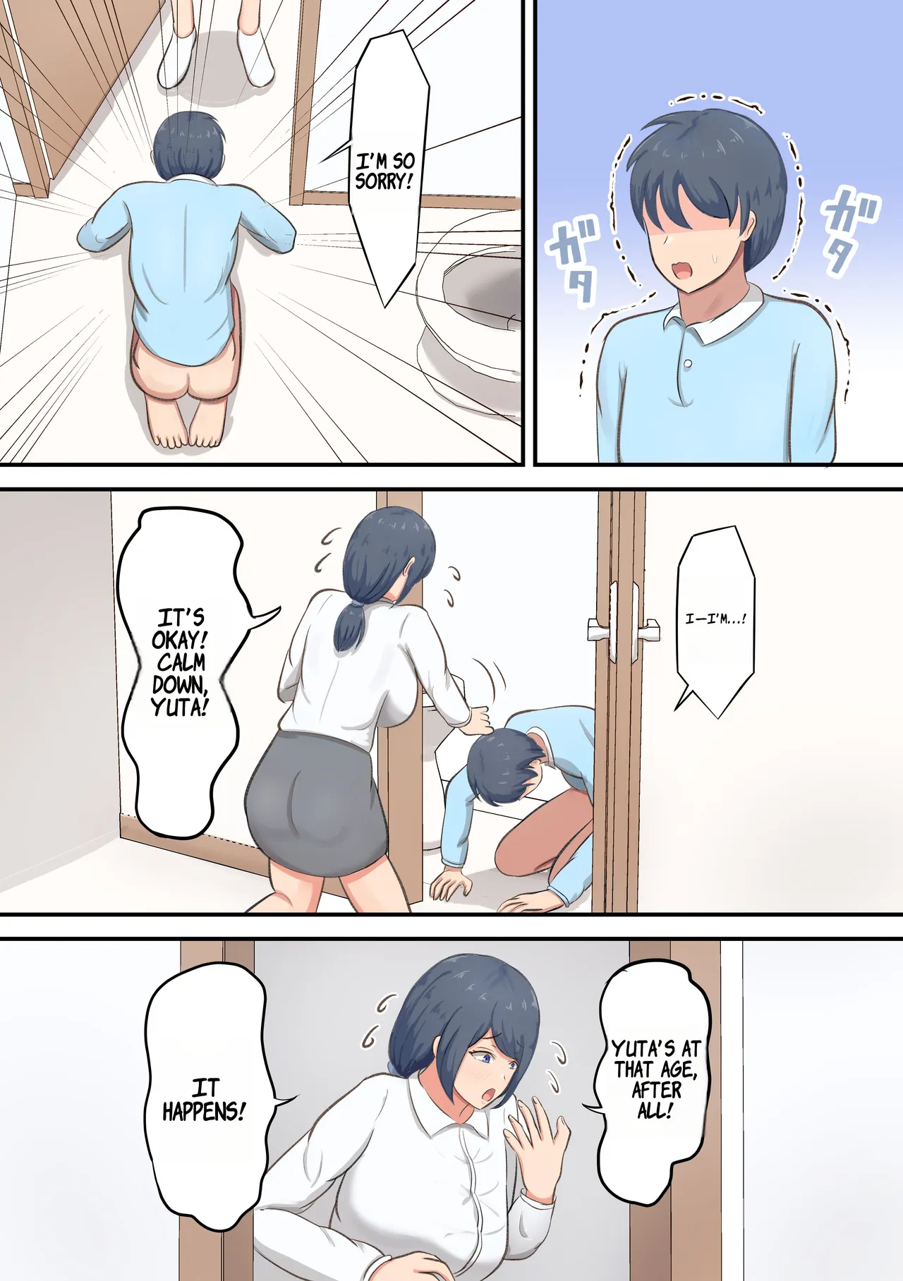 Rokujou Hitoma no Apart de Okaa-san to Icha Love Sex Seikatsu - Página 7